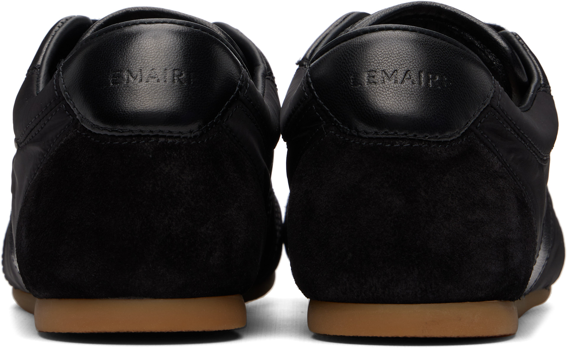 LEMAIRE: Black Soft Runner Sneakers | SSENSE