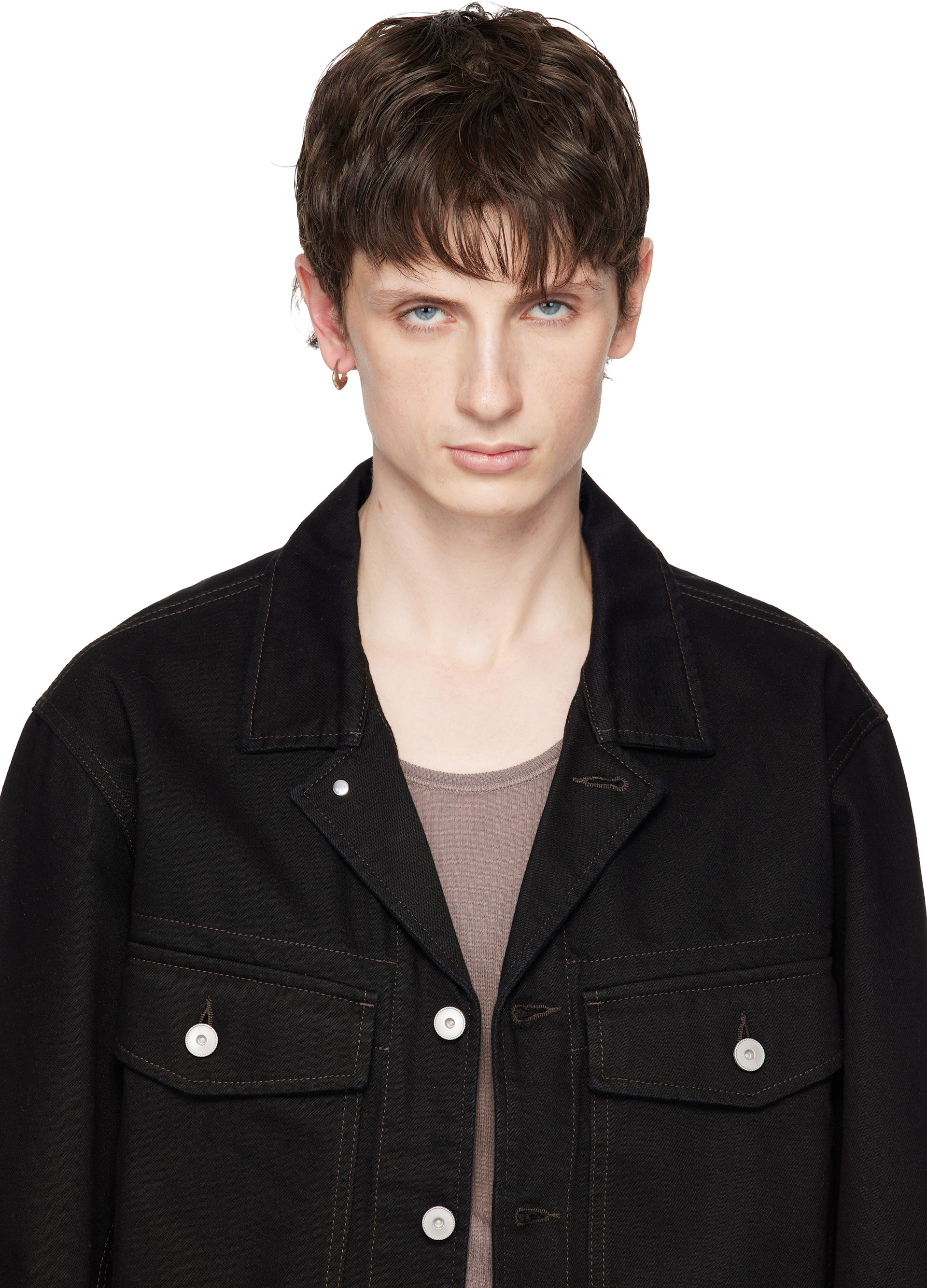 LEMAIRE - Mini boucle d'oreille unique Drop