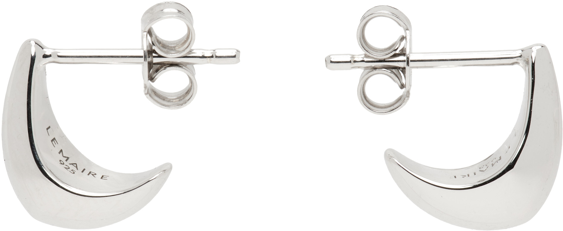 LEMAIRE - Micro boucles d'oreilles en forme de goutte