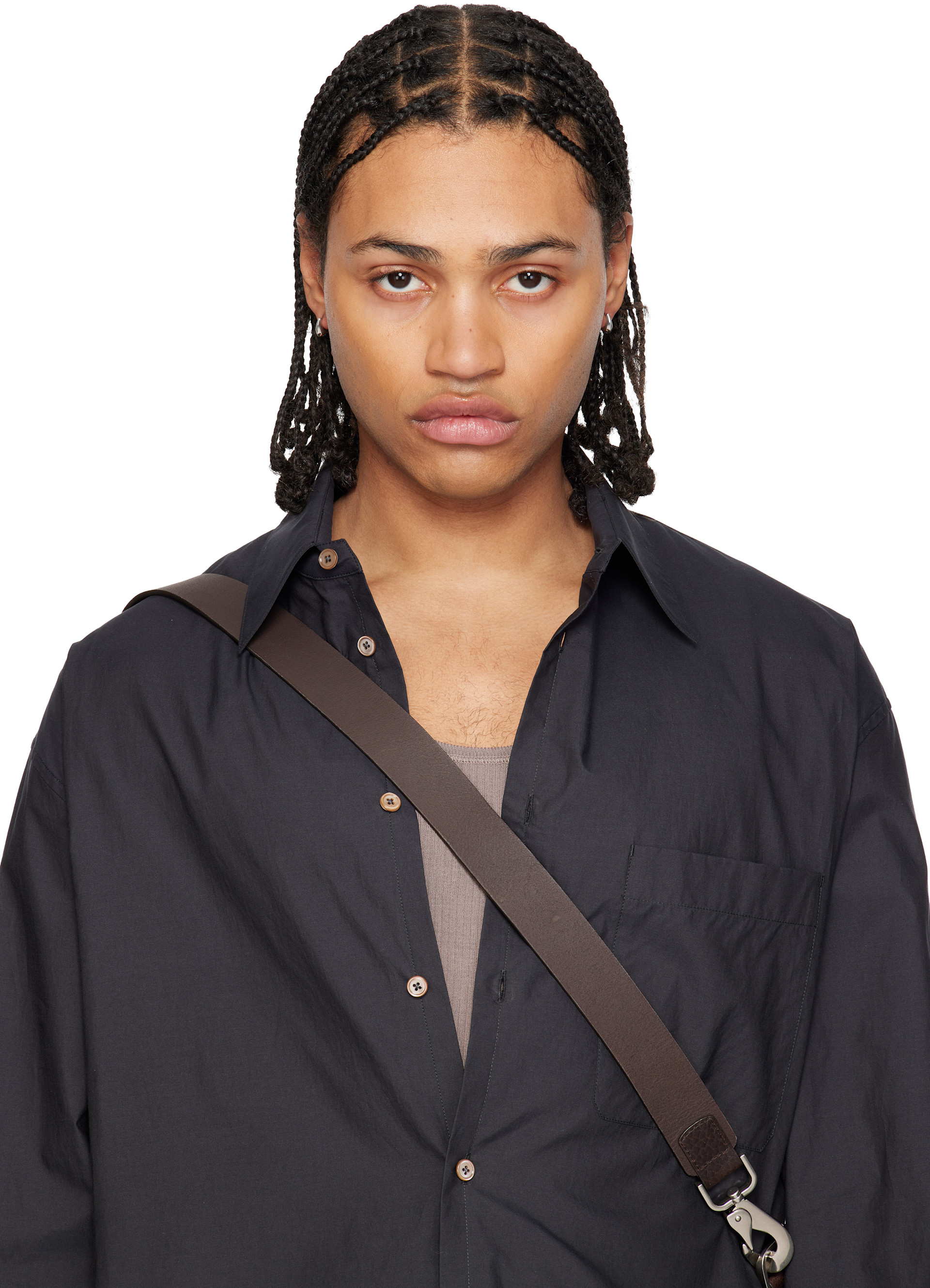 LEMAIRE - Micro boucles d'oreilles en forme de goutte