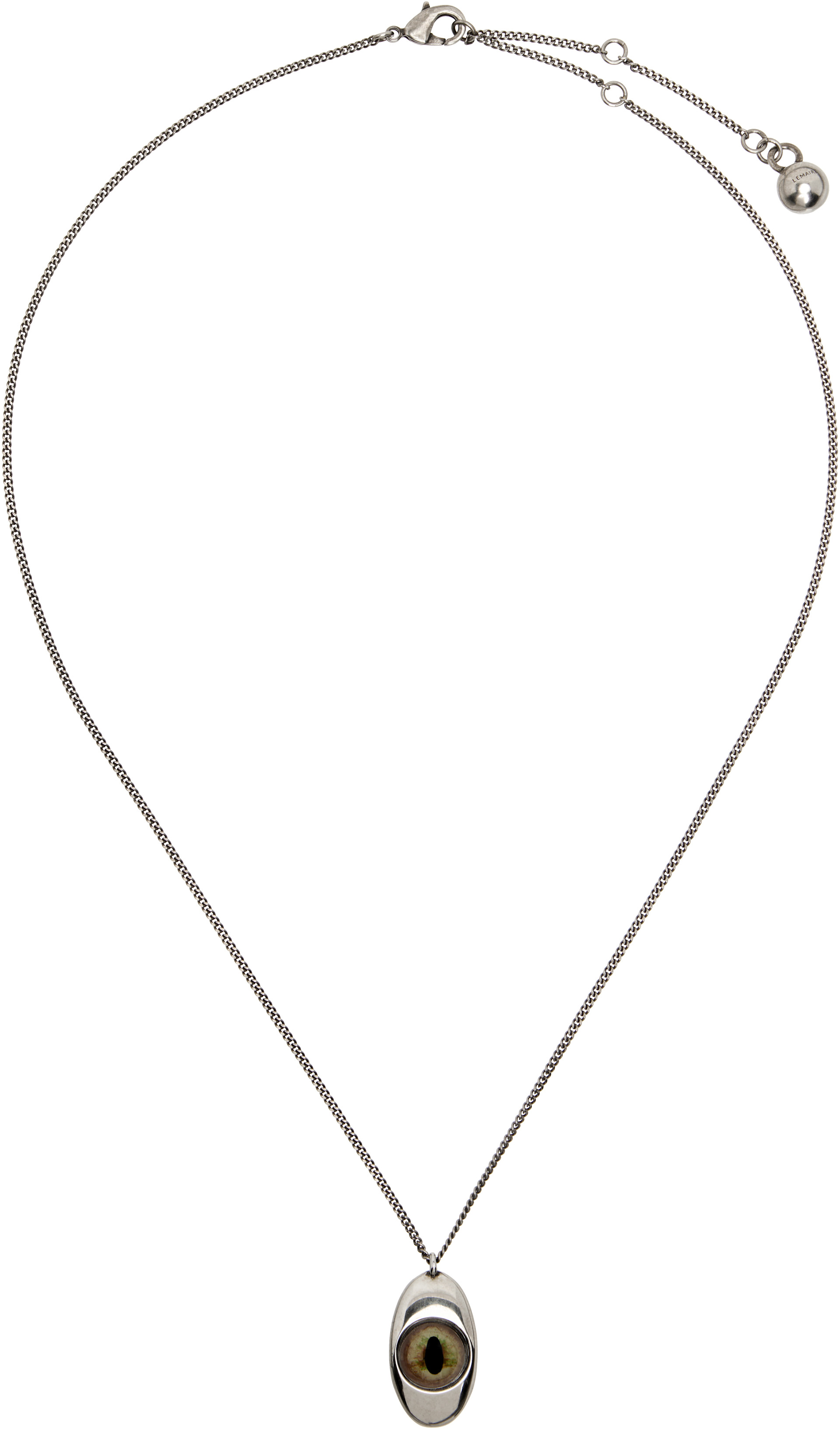 LEMAIRE - Collier à pendentif d'œil-de-chat