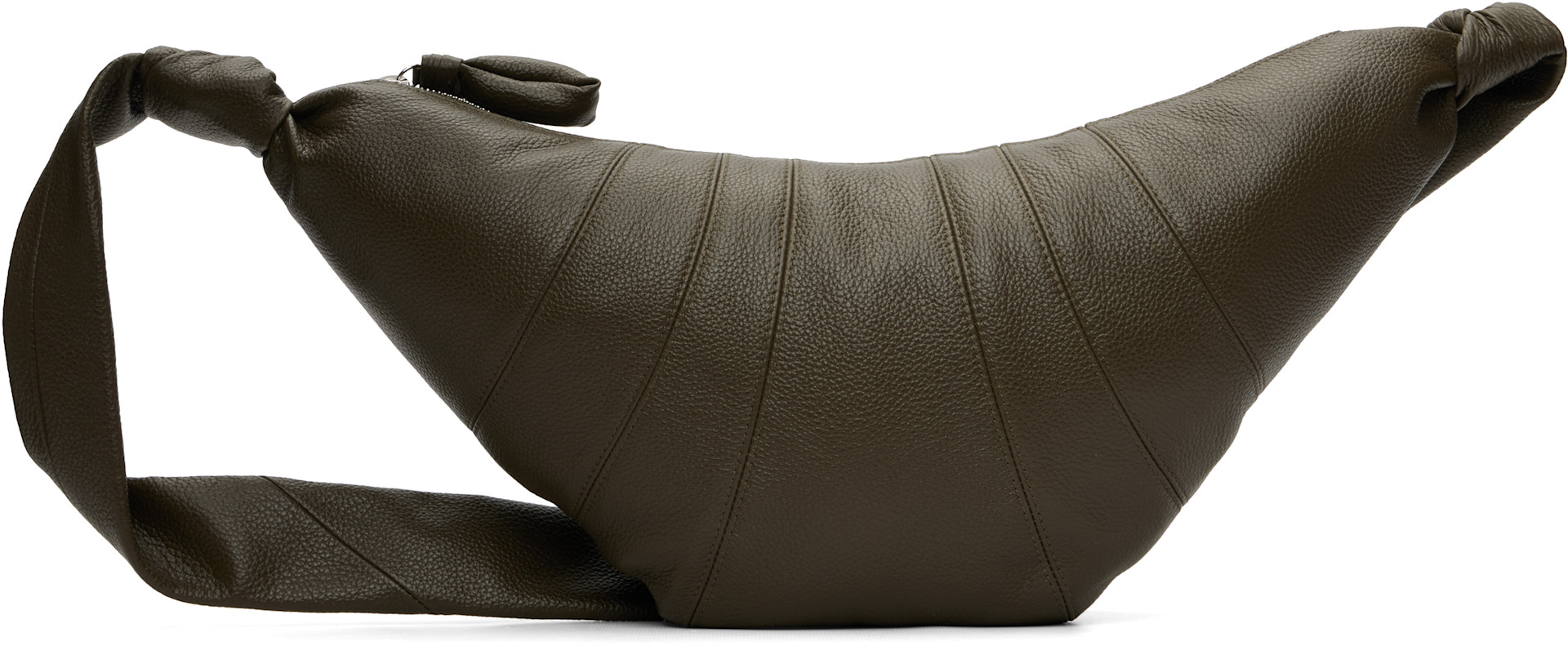 LEMAIRE - Khaki Medium Croissant Bag