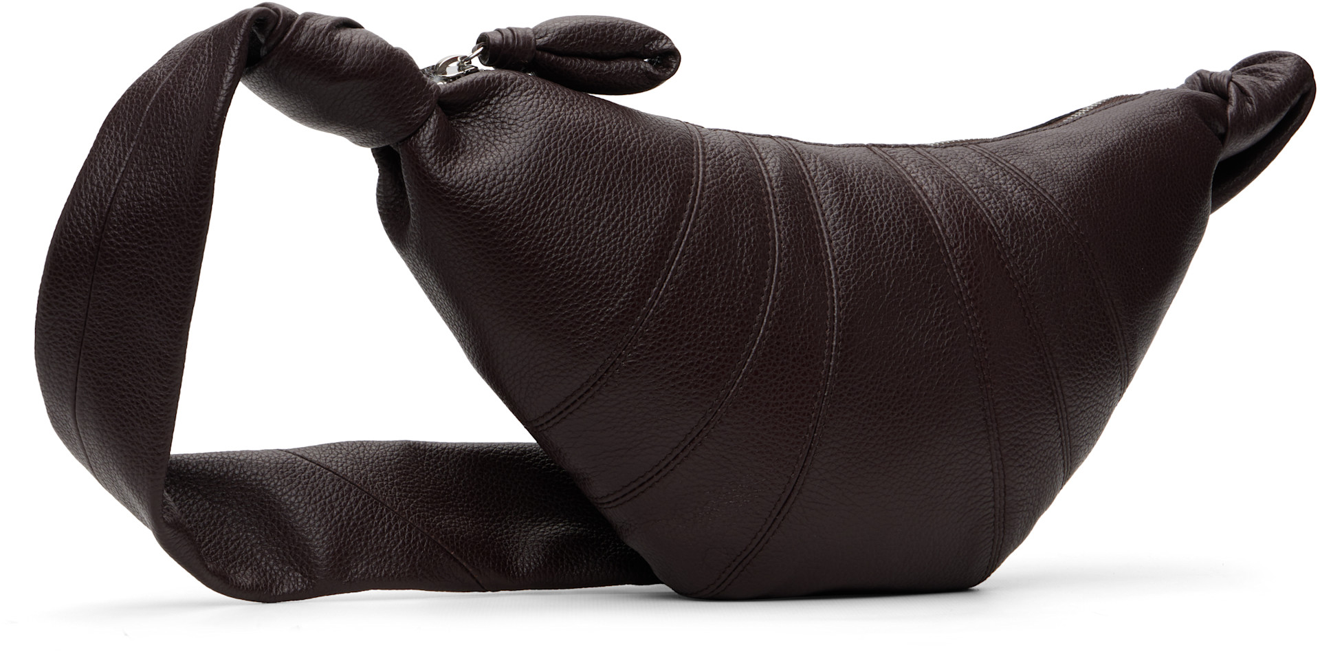 LEMAIRE: Brown Small Croissant Bag | SSENSE