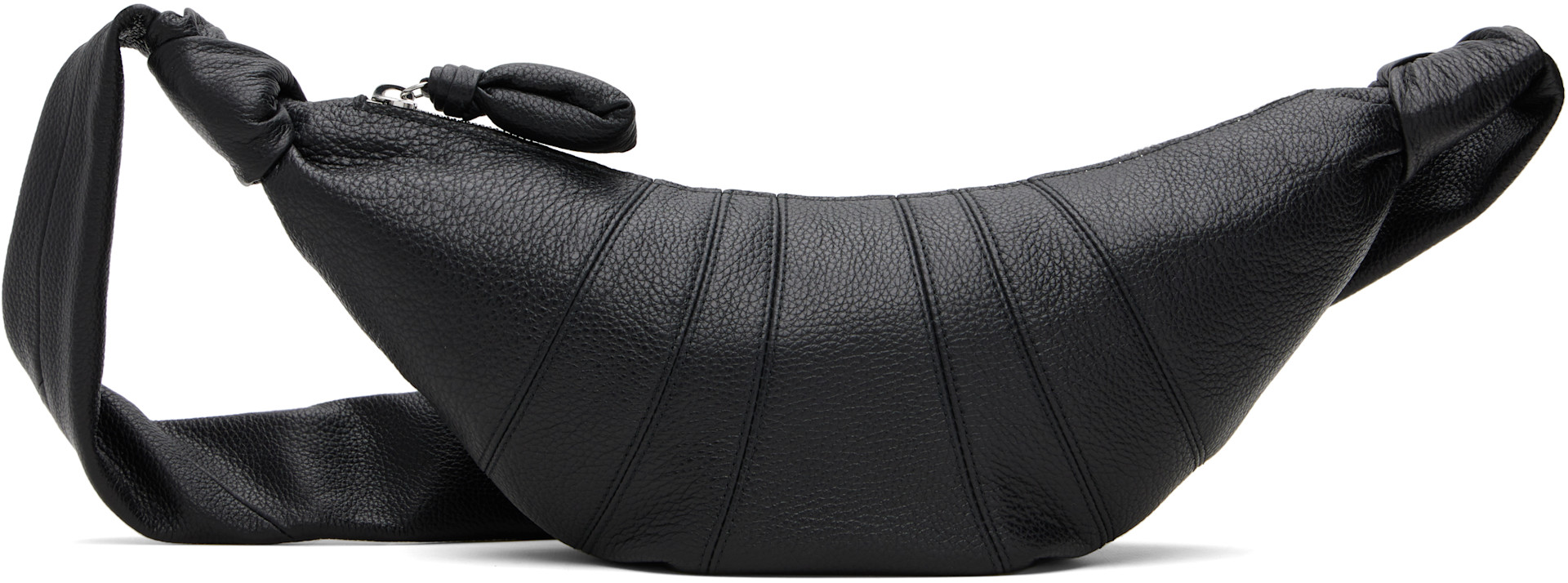 バッグ LEMAIRE croissant bag small black LEMAIRE: Black Small Croissant Bag | SSENSE Japan