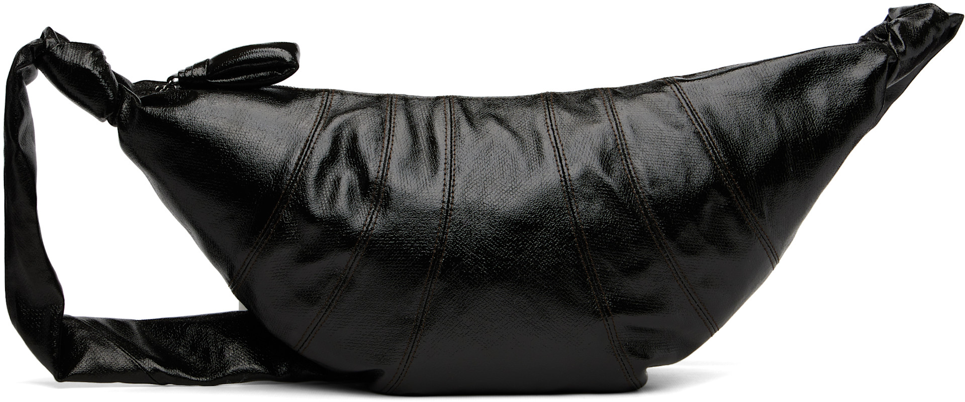 LEMAIRE: Brown Small Croissant Bag | SSENSE Canada