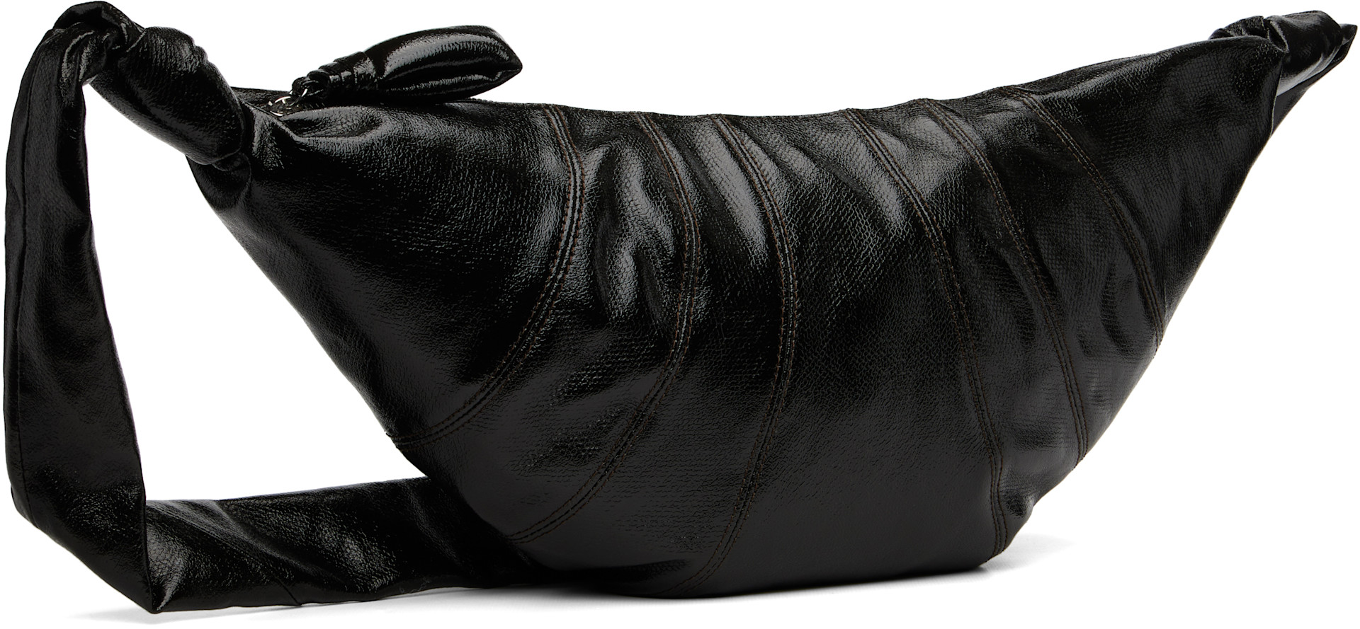 LEMAIRE: Brown Small Croissant Bag | SSENSE Canada
