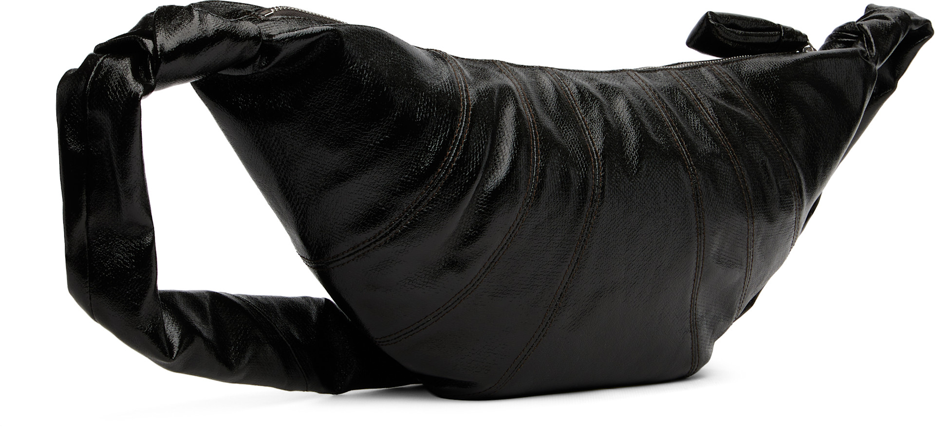 LEMAIRE: Brown Small Croissant Bag | SSENSE