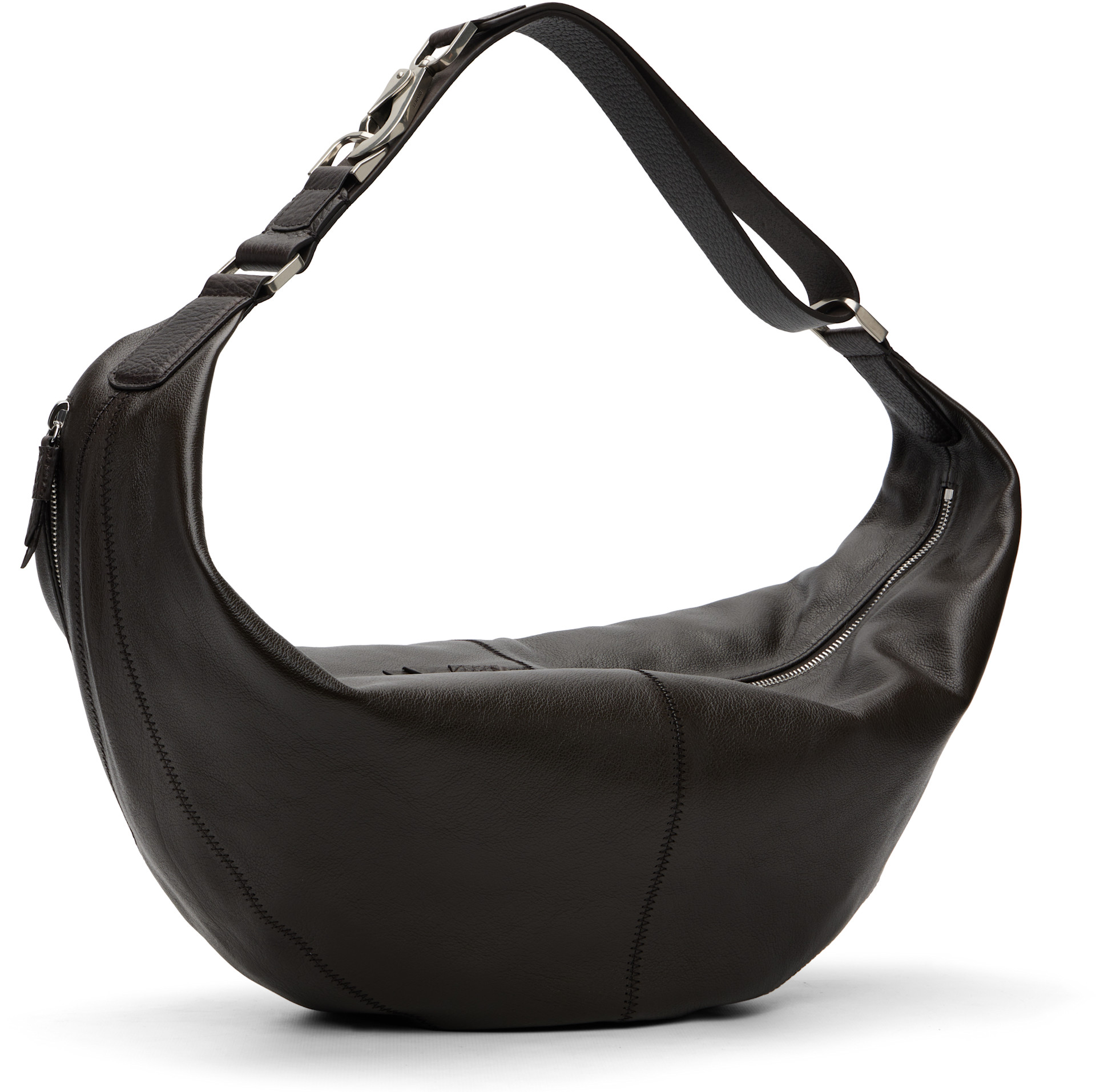 LEMAIRE: Brown Quiver Clip Bag | SSENSE