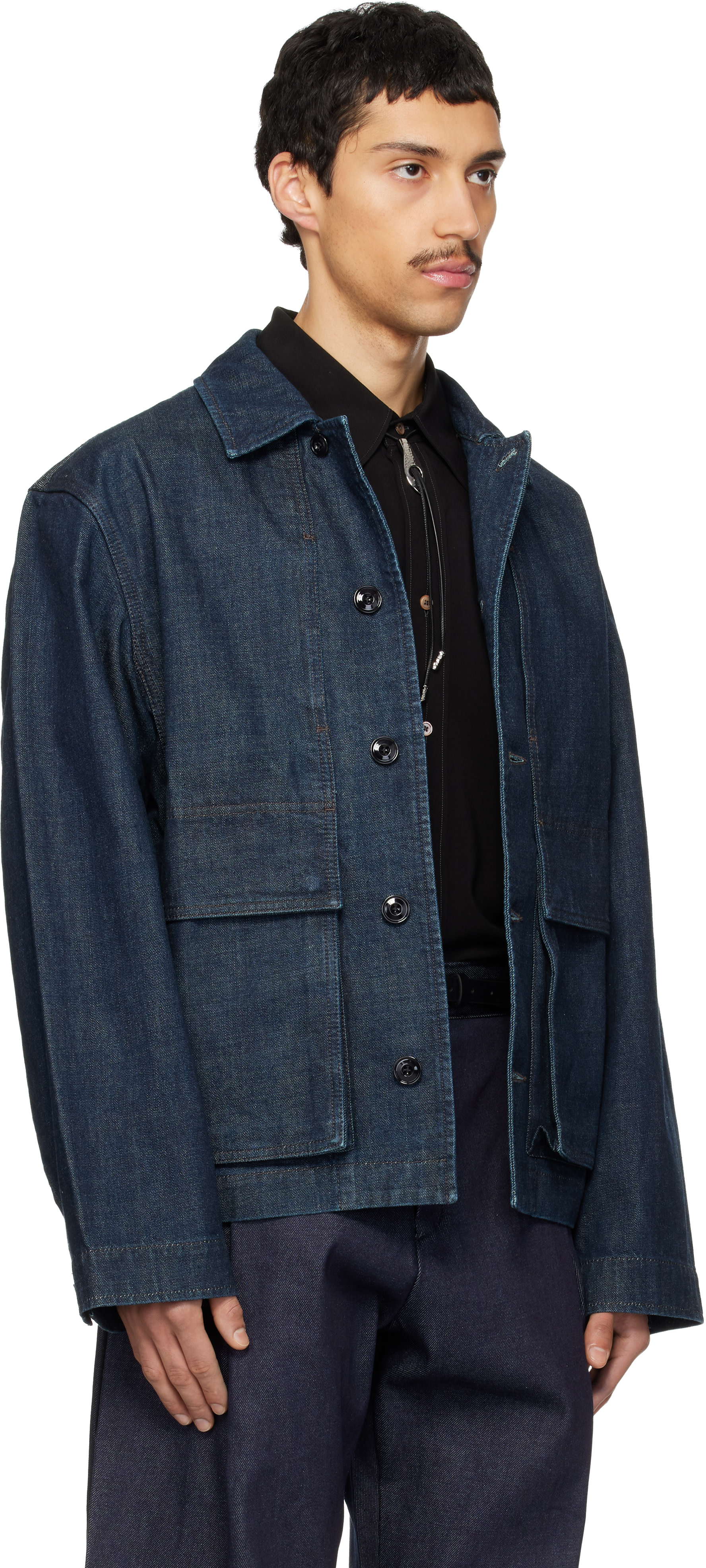 LEMAIRE - Blue Boxy Denim Jacket