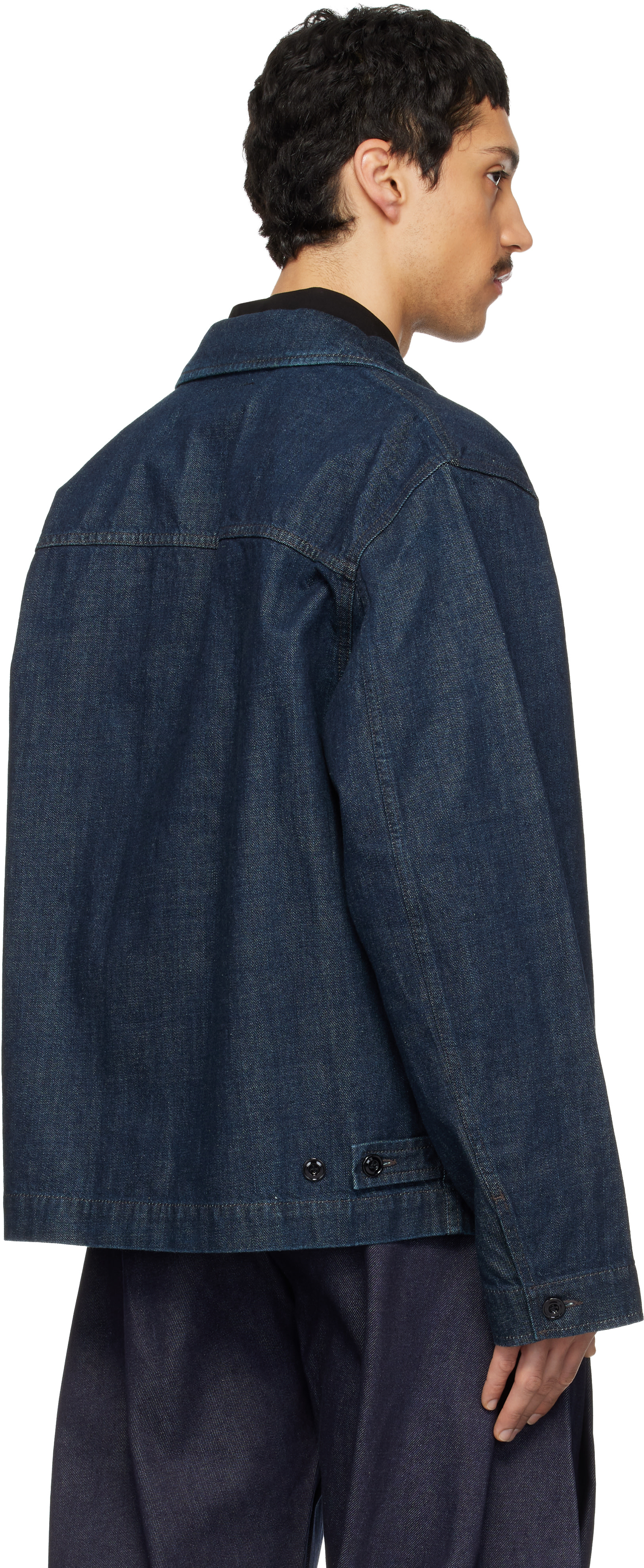 LEMAIRE - Blue Boxy Denim Jacket