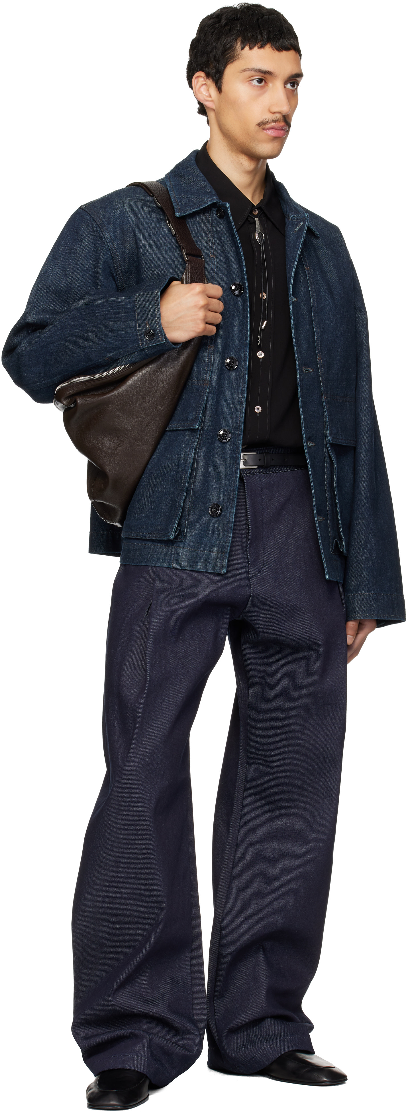LEMAIRE - Blue Boxy Denim Jacket