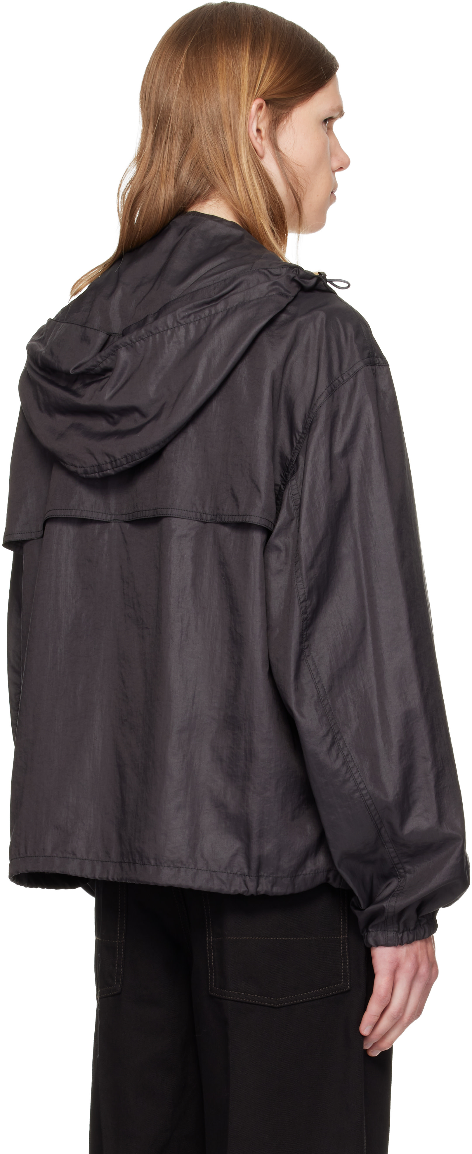LEMAIRE - Blouson coupe-vent gris