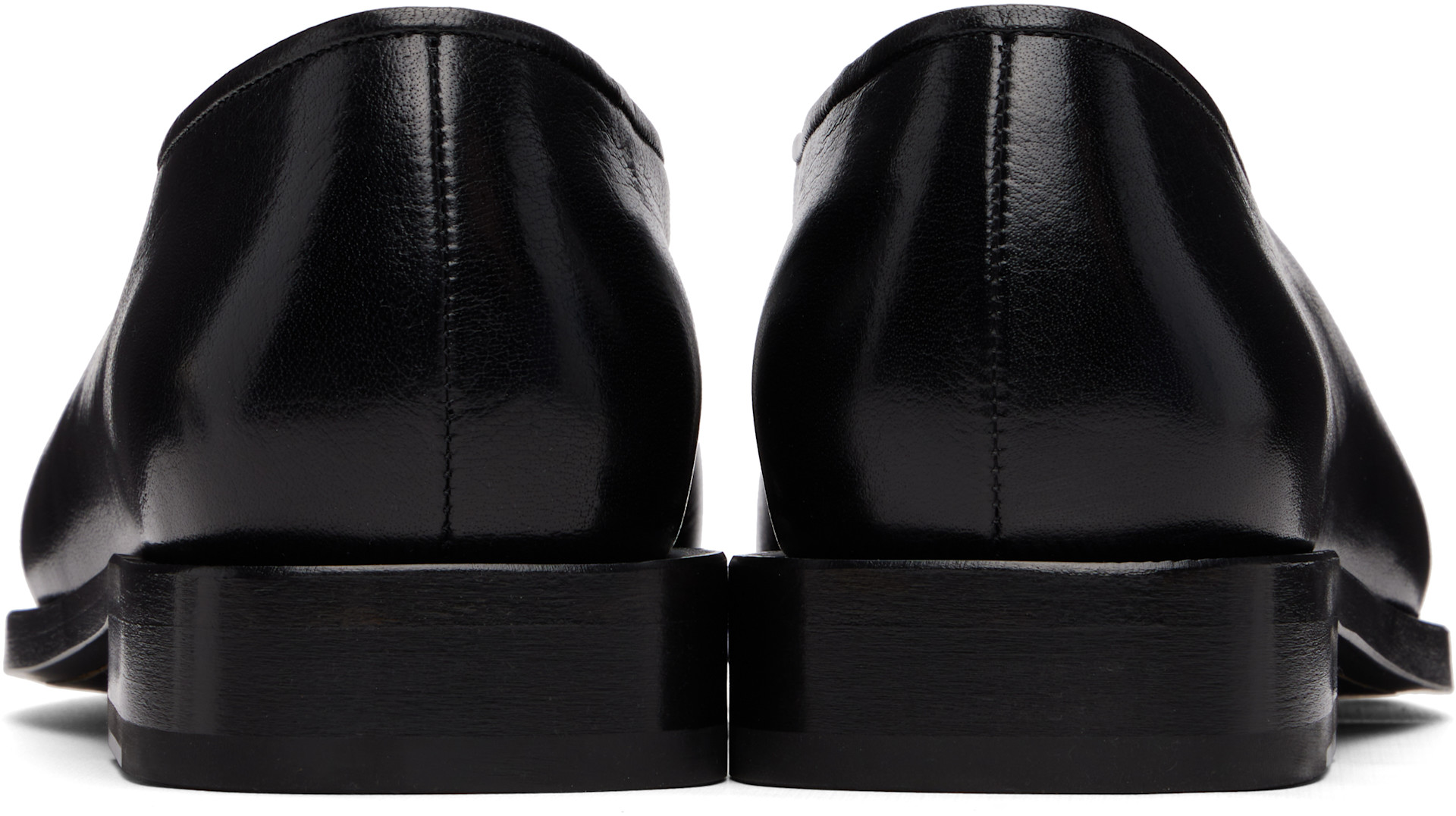 LEMAIRE - Black Anatomic Slip On Loafers