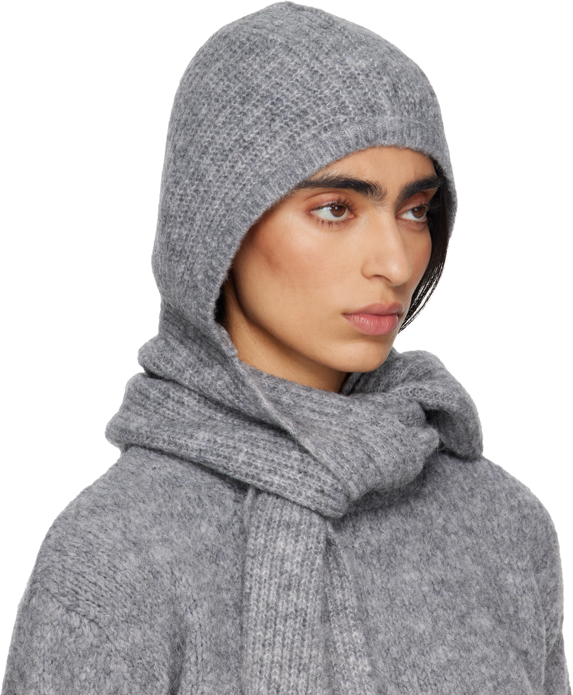 Paloma Wool: Gray Coucou Bonnet | SSENSE