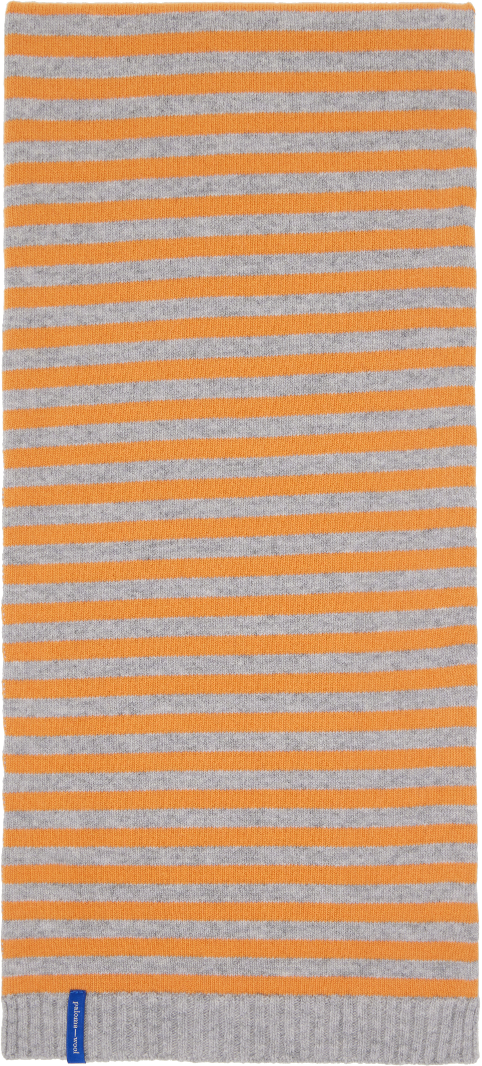 Paloma Wool - Écharpe Bela gris et orange