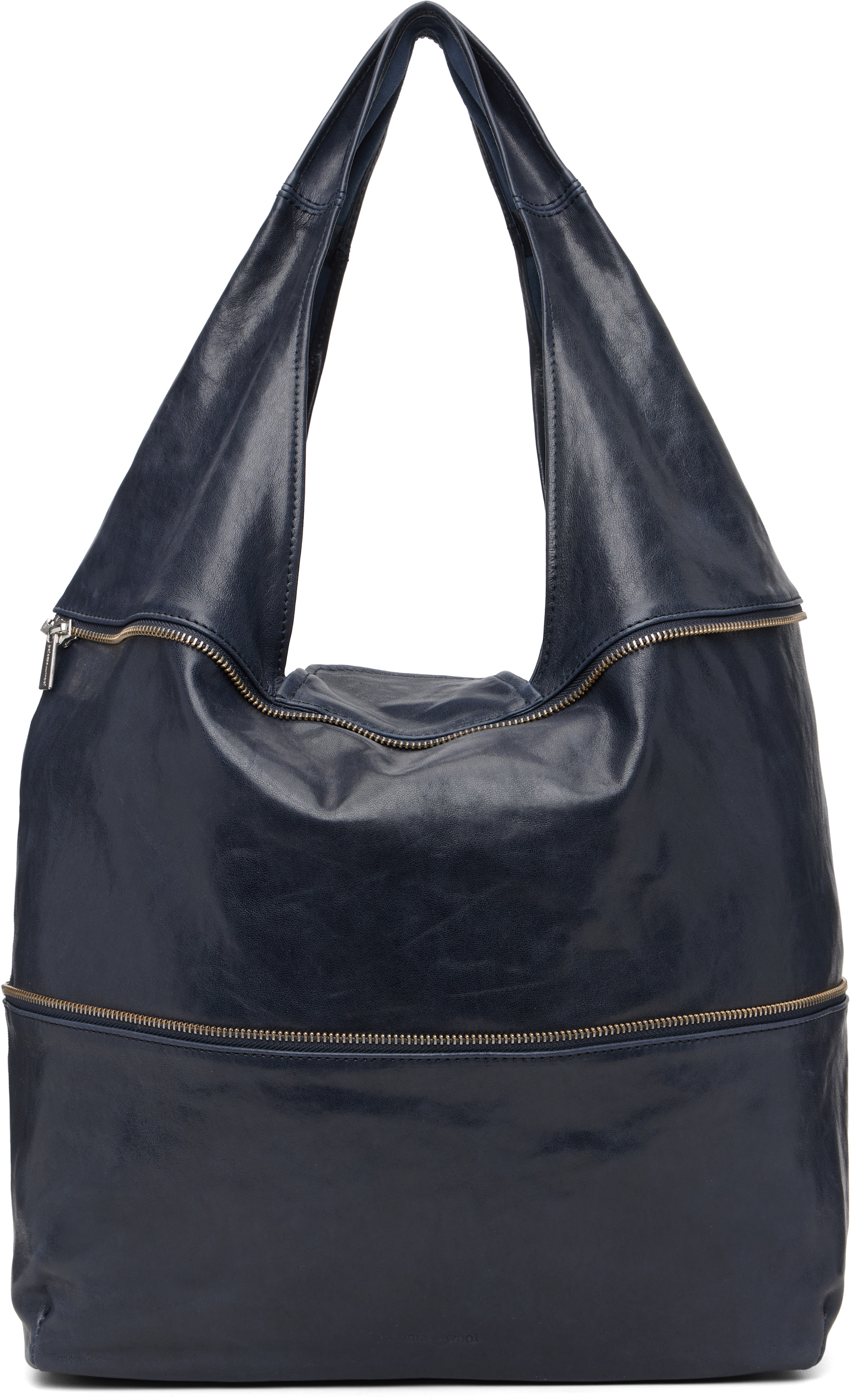 Paloma Wool: Navy Riba Zip Bag | SSENSE Canada