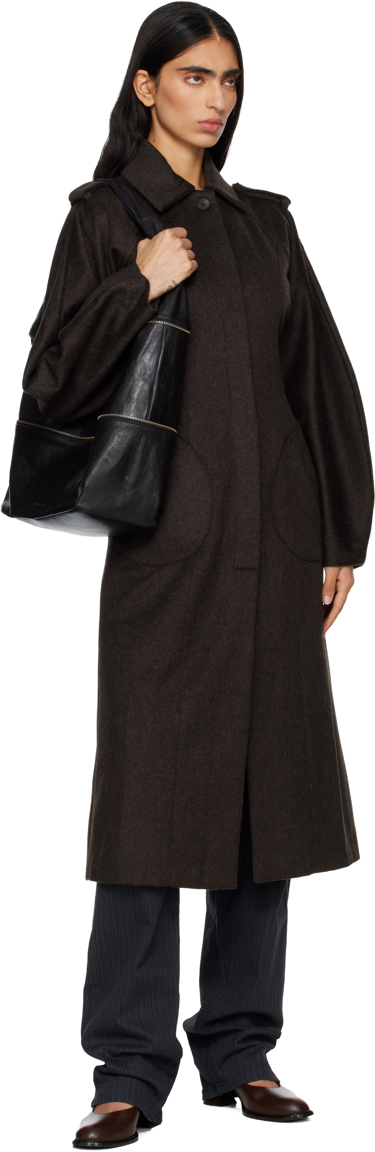 Paloma Wool: Black Riba Zip Bag | SSENSE