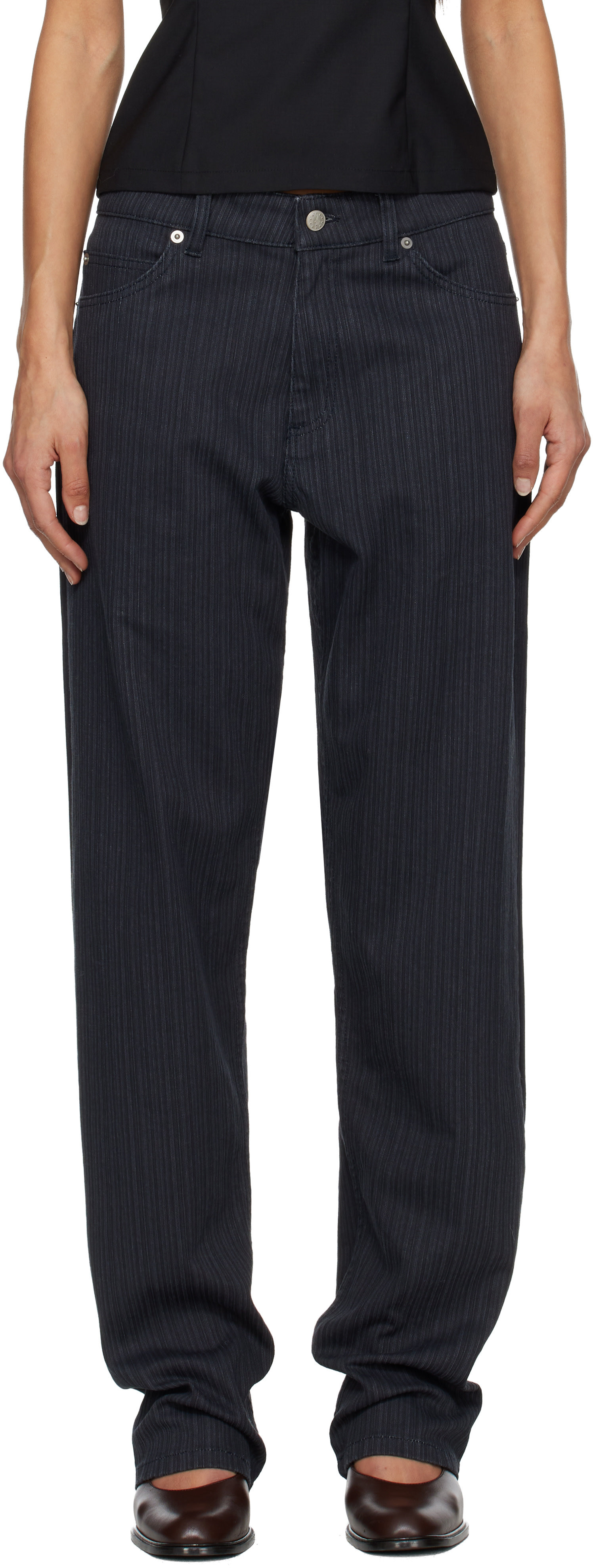 Paloma Wool: Gray Brom Jeans | SSENSE United Arab Emirates