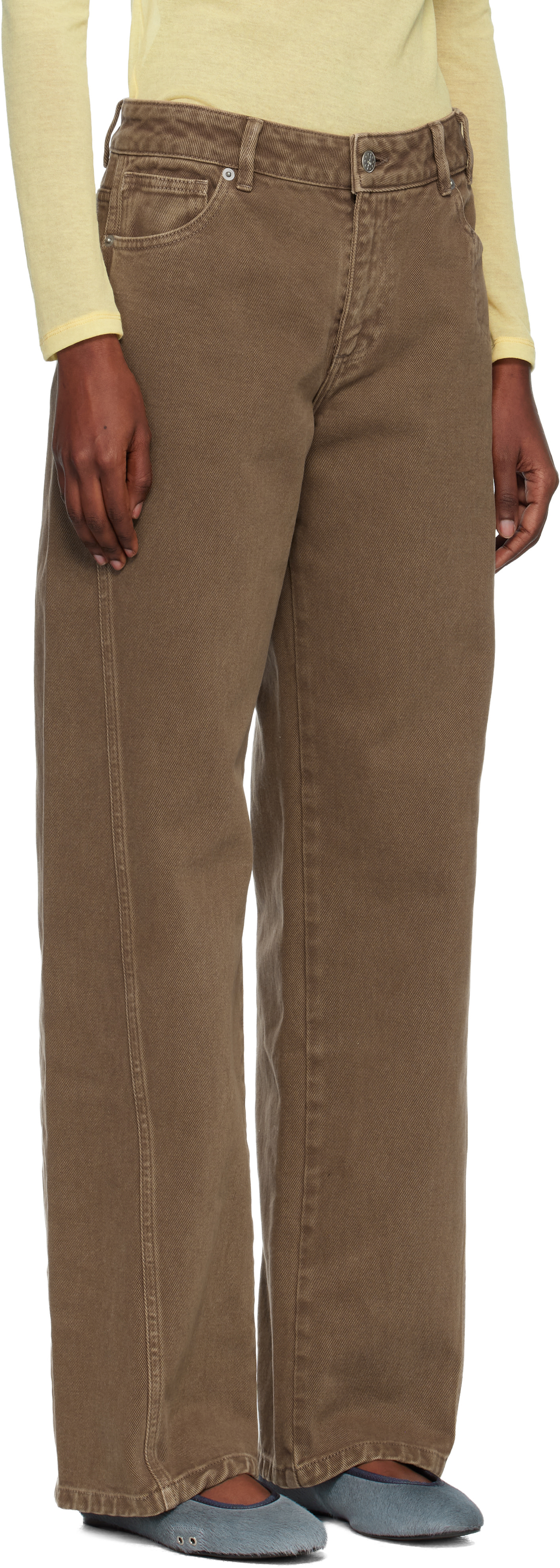 Paloma Wool - Jeans Reyno brun