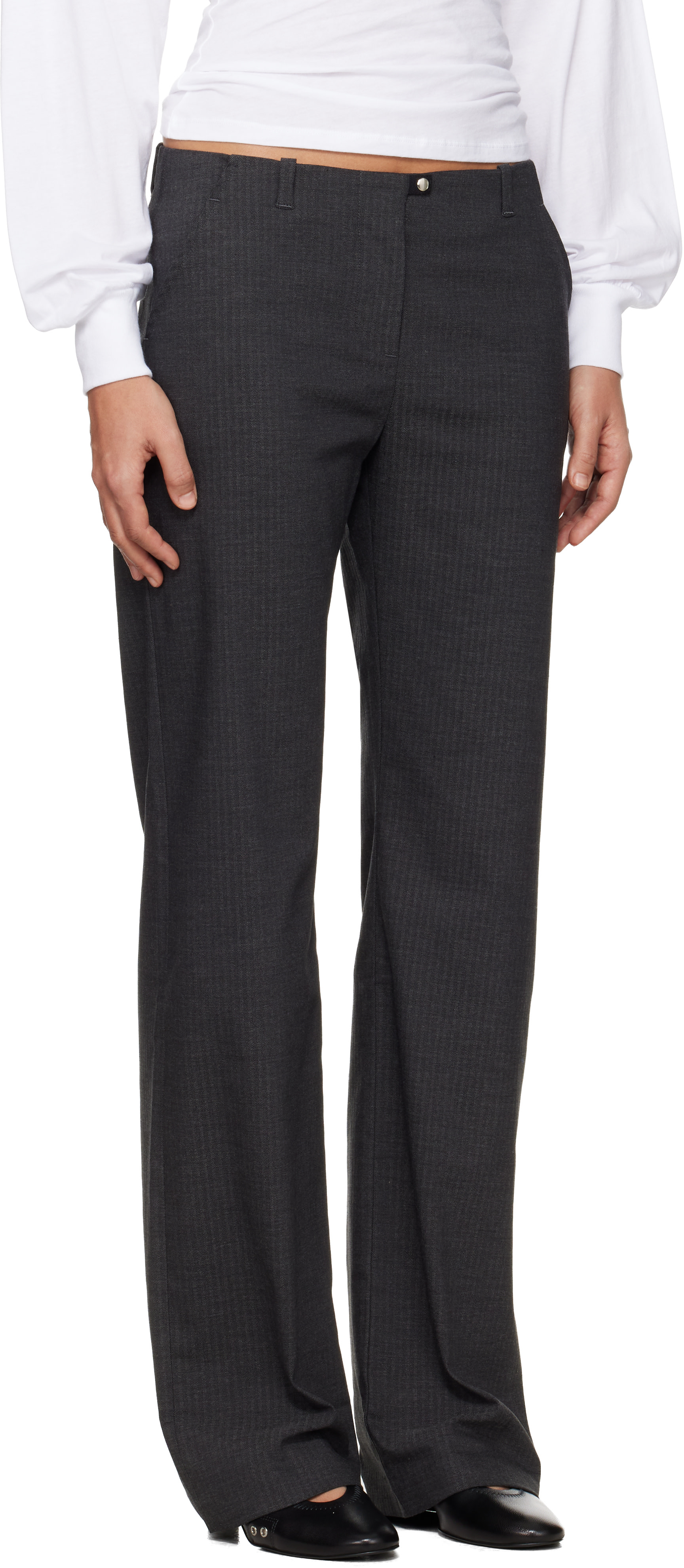 Paloma Wool - Pantalon Sil gris