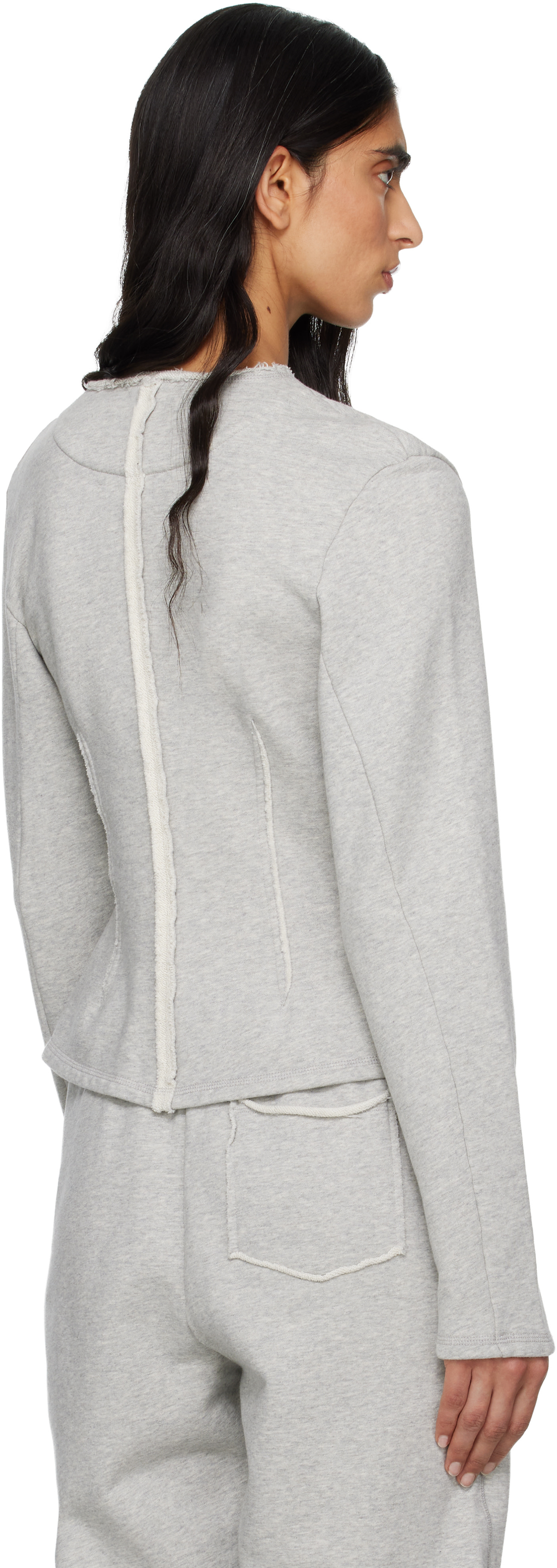 Paloma Wool: Gray Sanpi Cardigan | SSENSE
