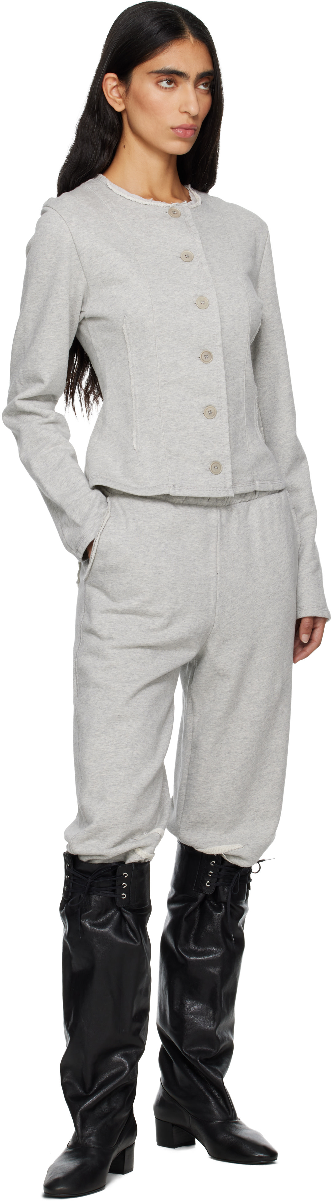 Paloma Wool: Gray Sanpi Cardigan | SSENSE
