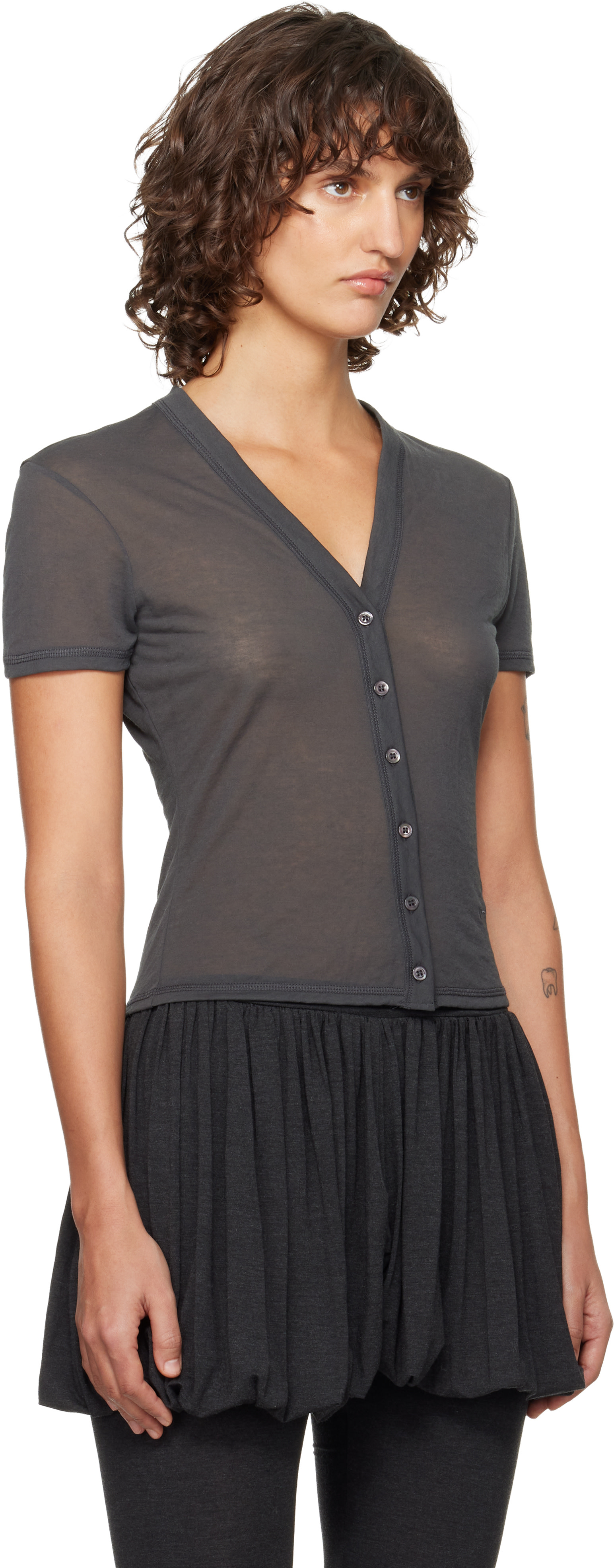 Paloma Wool: Gray Soph T-shirt | SSENSE