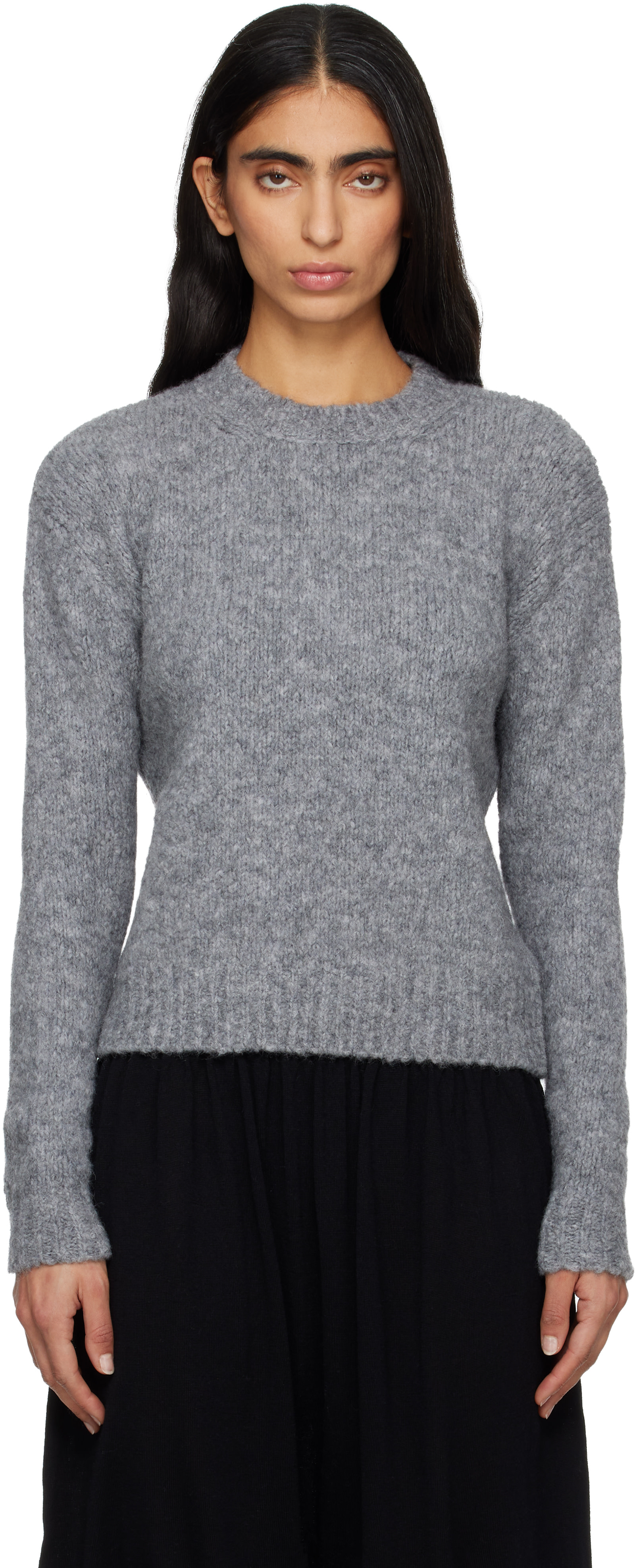 Paloma Wool - Pull gris à image d'horloge