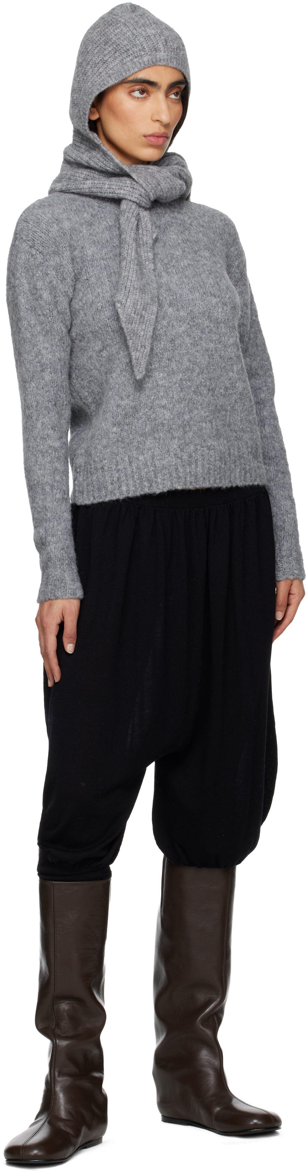 Paloma Wool - Pull gris à image d'horloge