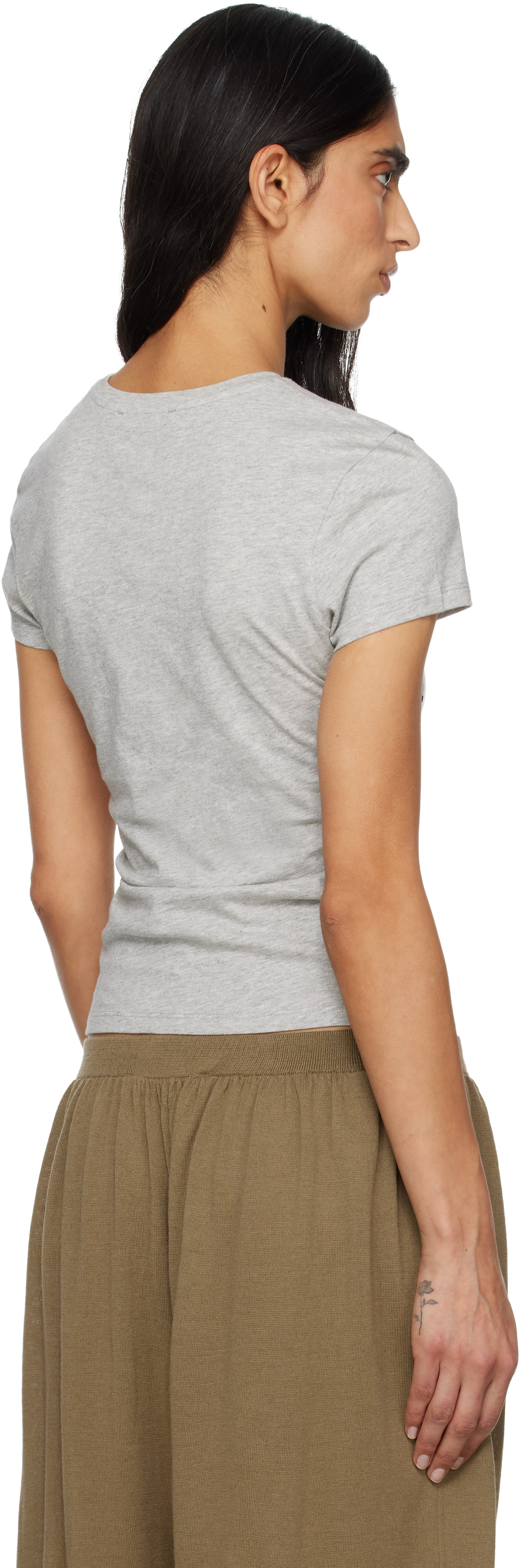 Paloma Wool: グレー O'Clock Tシャツ | SSENSE 日本