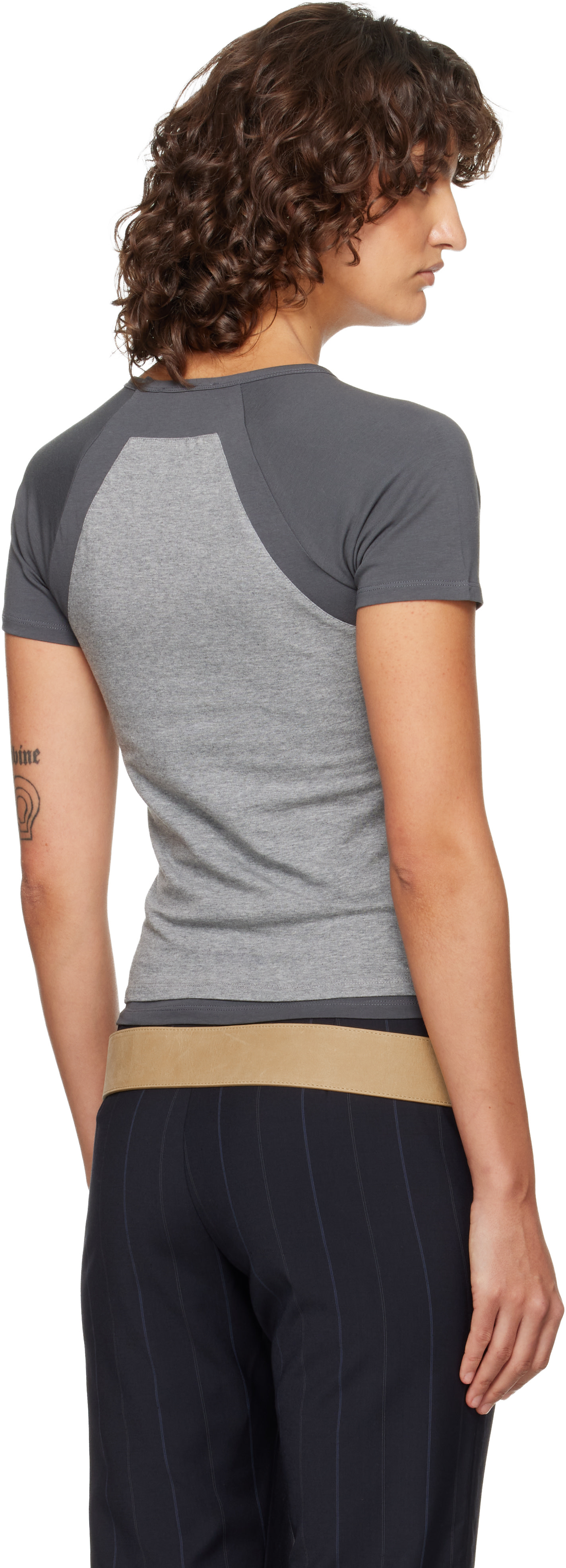 Paloma Wool: Gray Puka T-shirt | SSENSE United Kingdom