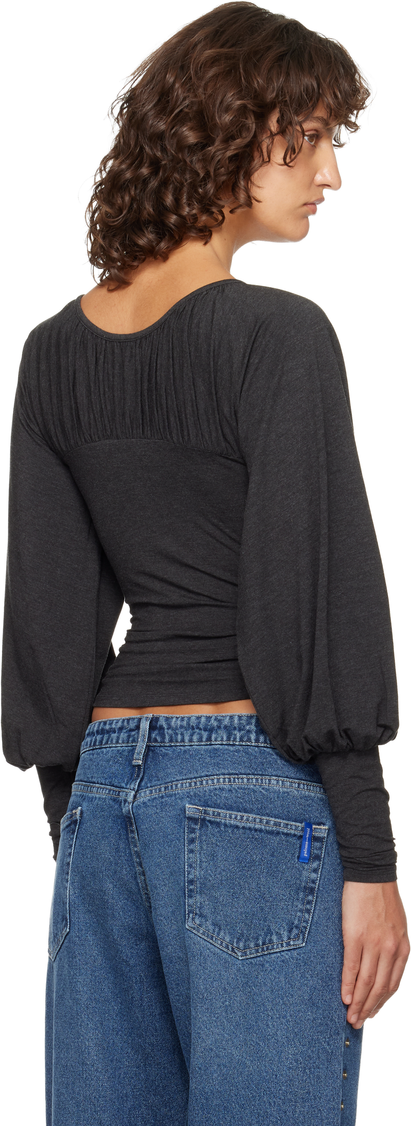 Paloma Wool: Gray Tapioca Top | SSENSE United Kingdom