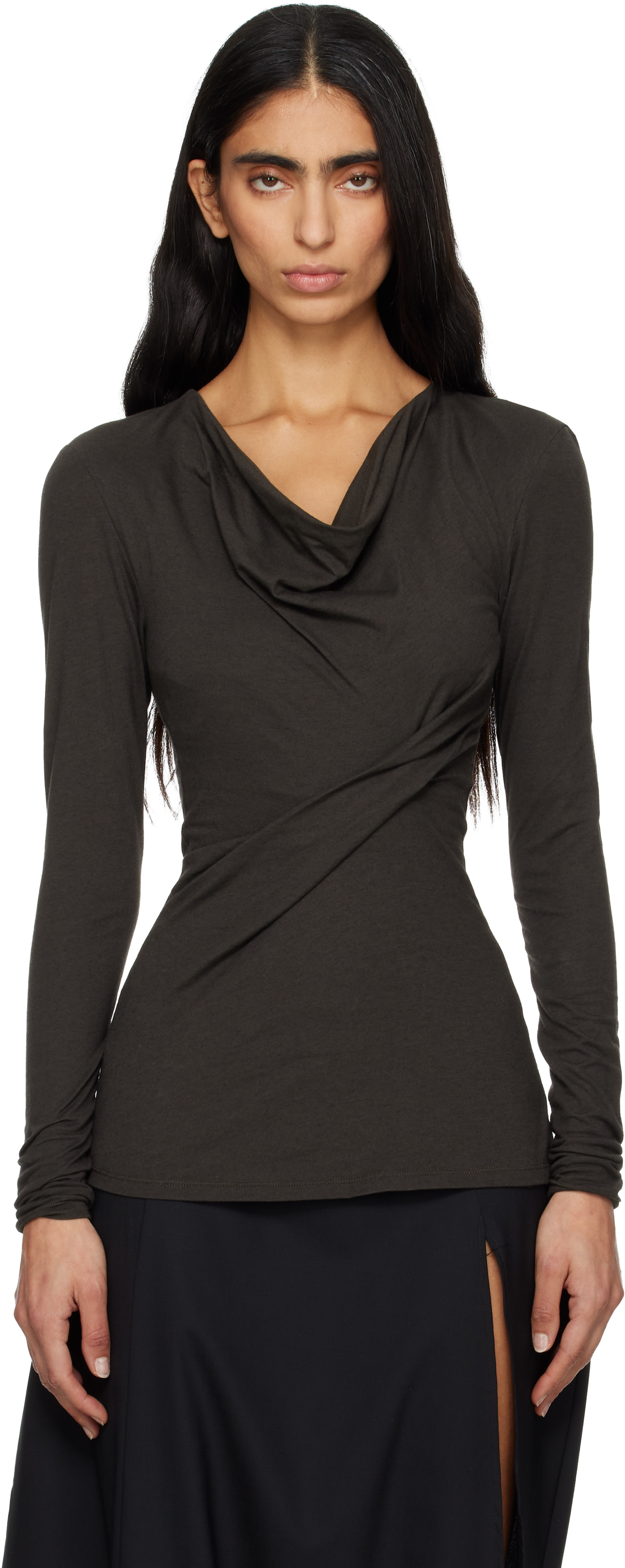 Paloma Wool - T-shirt Junco brun
