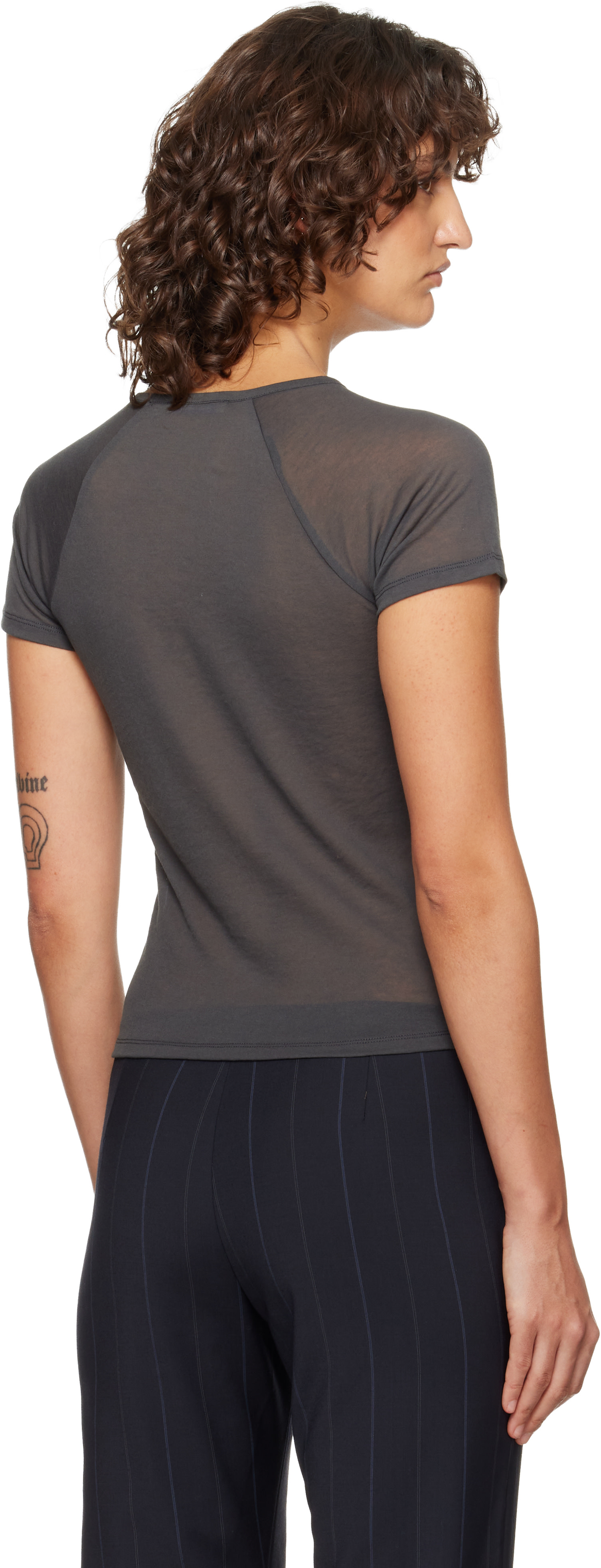 paloma woolグラデーションTシャツ Paloma Wool Ondas Fractal Wave T Shirt - Green | Garmentory
