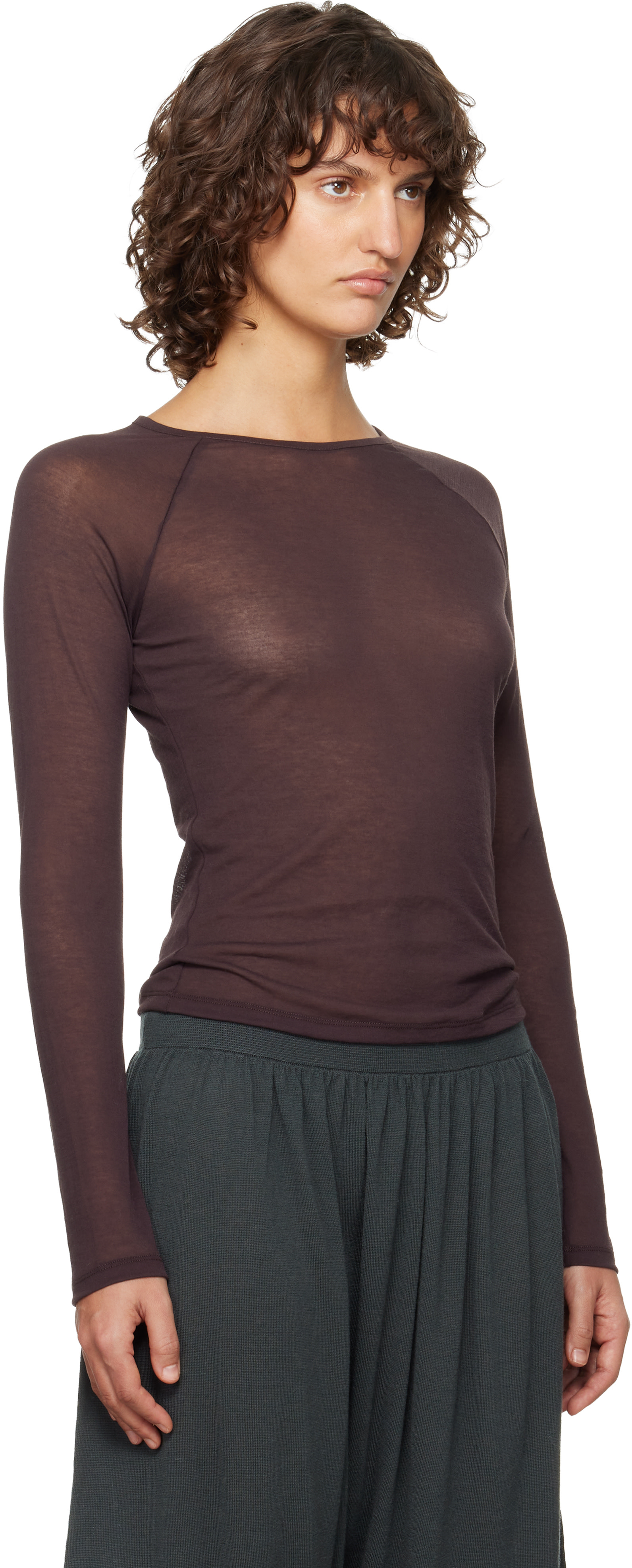 Paloma Wool - T-shirt Hiro brun