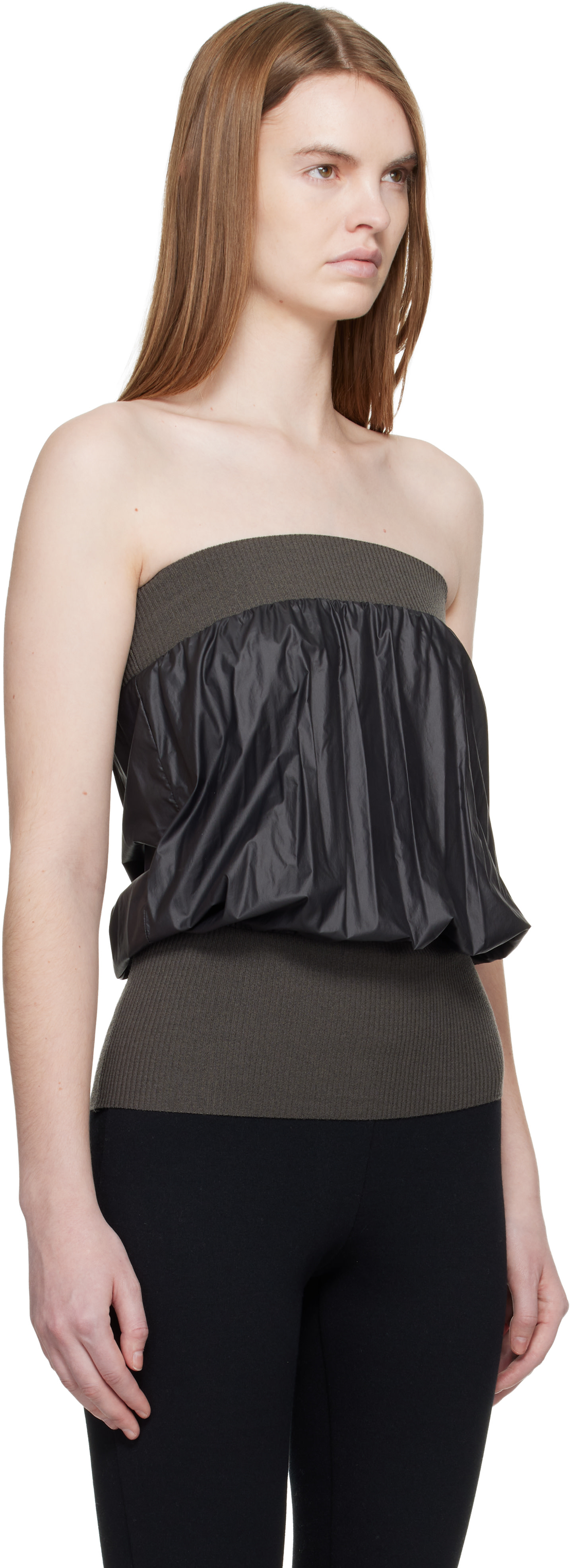 Paloma Wool チューブトップ Paloma Wool: Gray Fino Tube Top | SSENSE Singapore