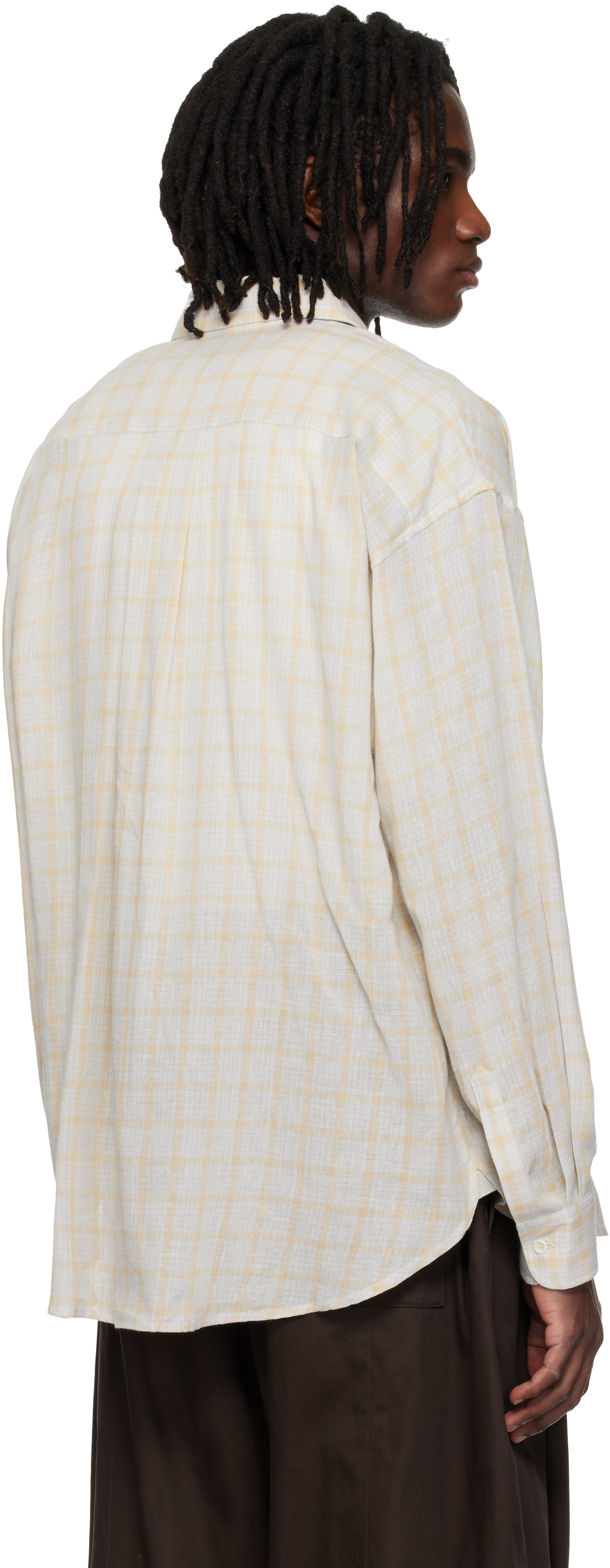 SAGE NATION: Blue Chisholm Shirt | SSENSE