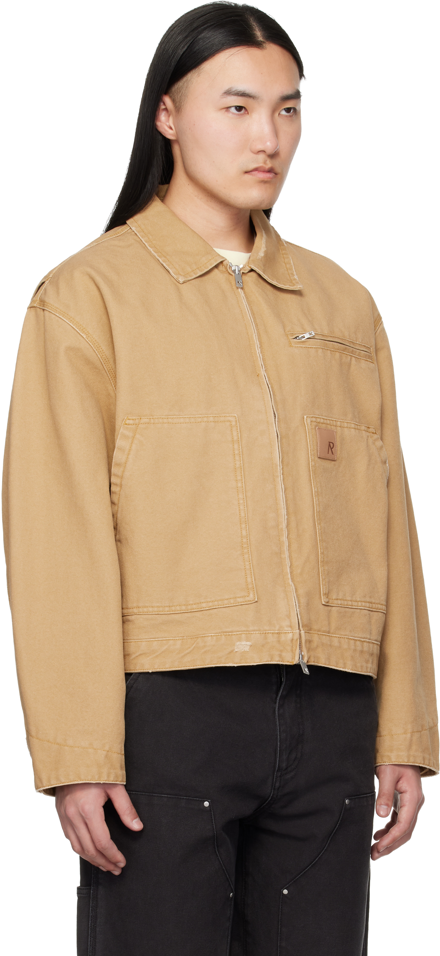 Represent - Beige Heaton Workwear Jacket
