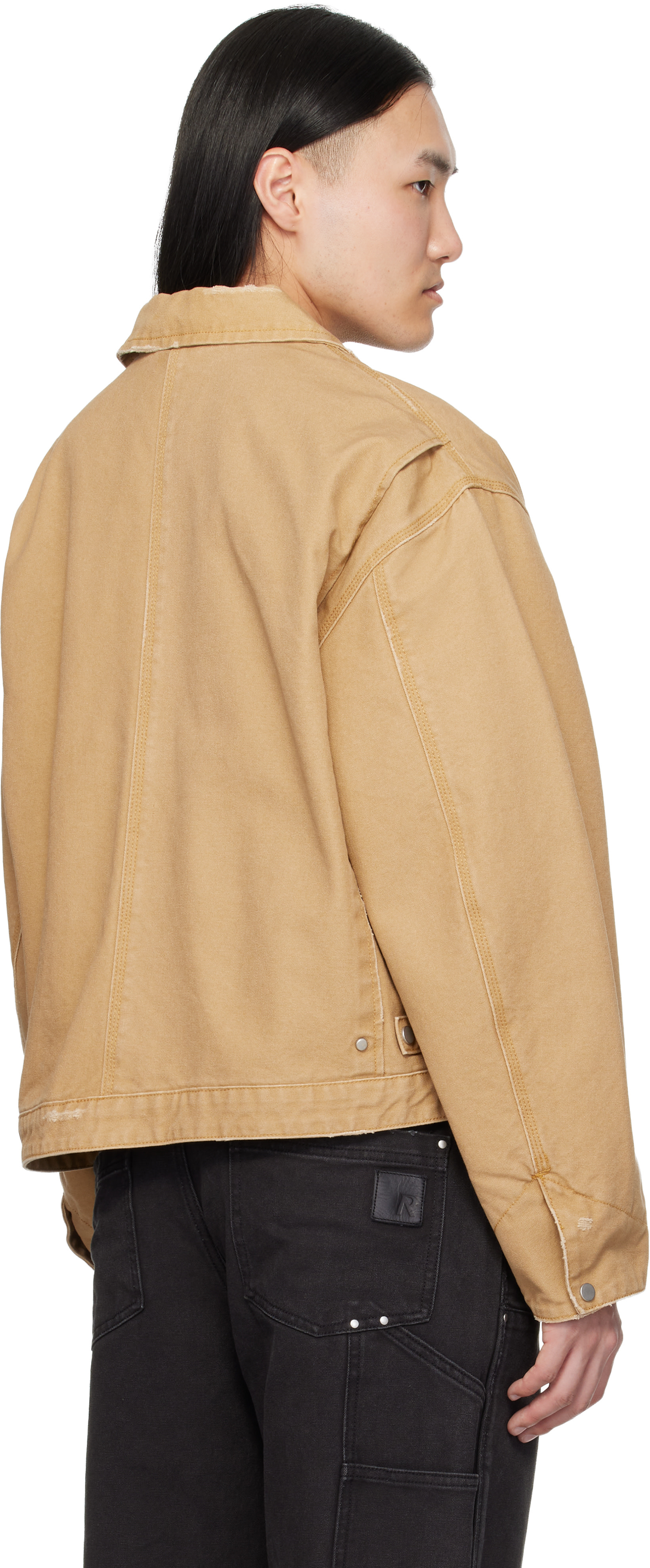 Represent - Beige Heaton Workwear Jacket