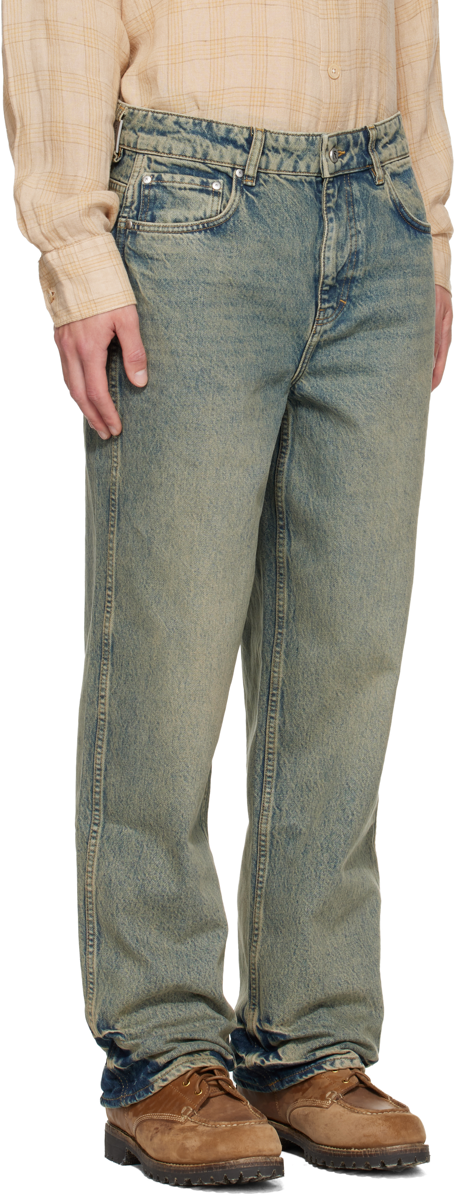 Represent - Jean ample R3 bleu
