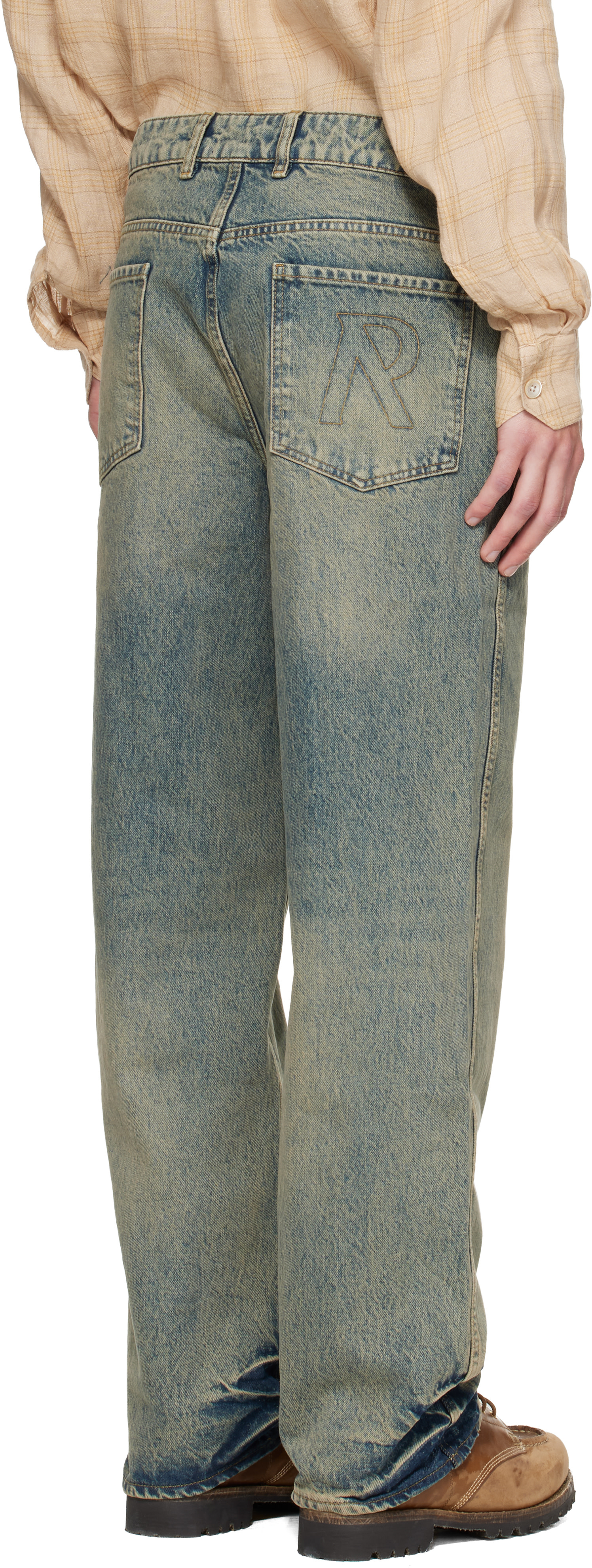 Represent - Jean ample R3 bleu
