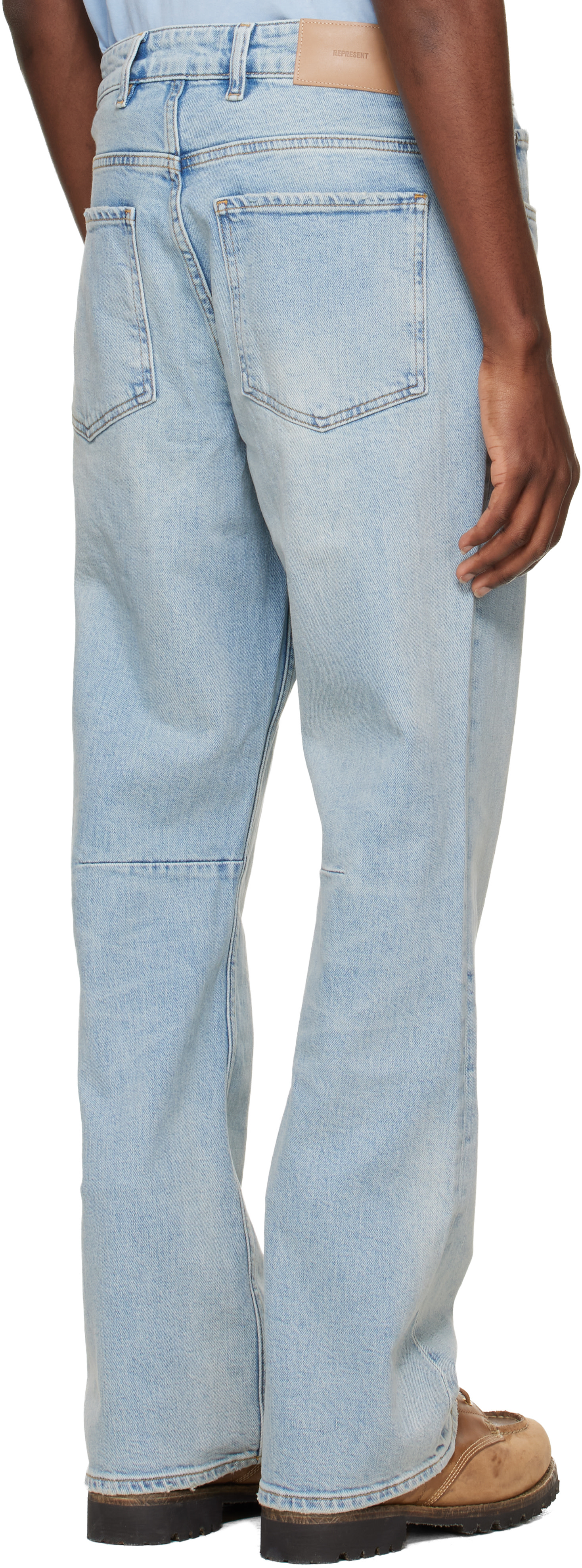 Represent - Blue Boot Cut Jeans