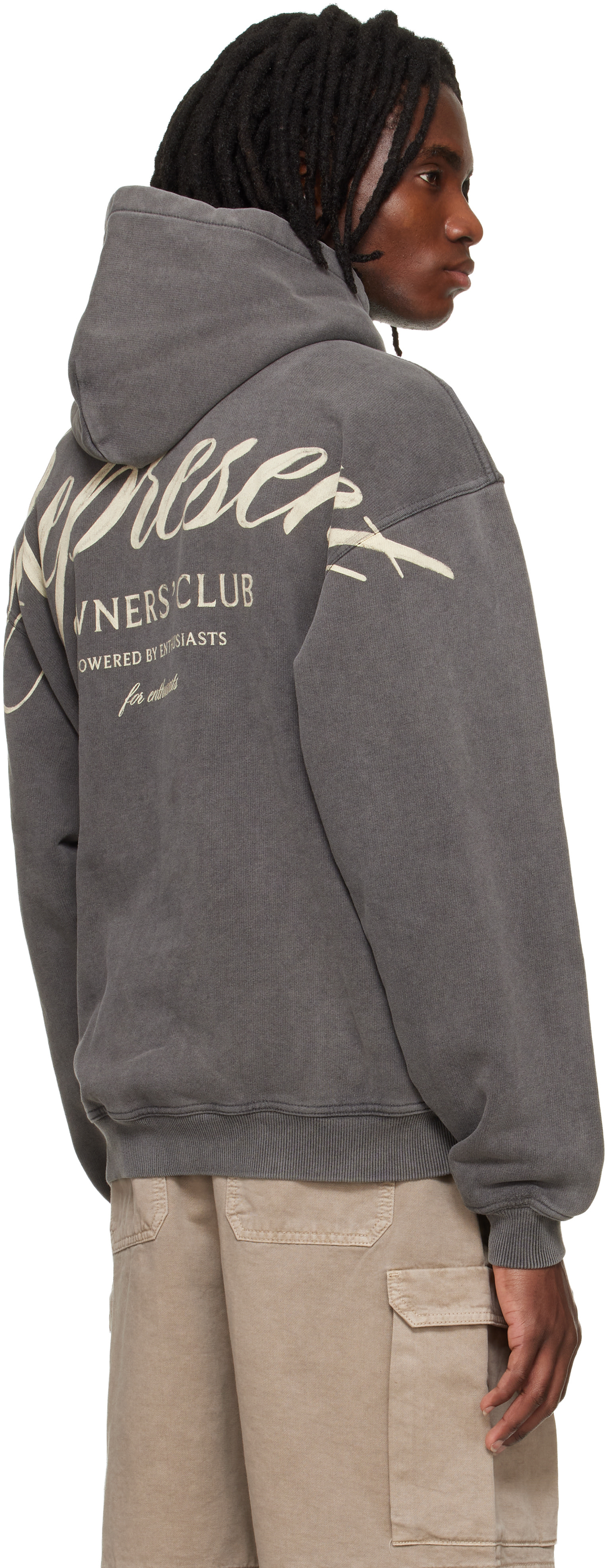 Represent - Pull à capuche 'Represent Owners Club' gris