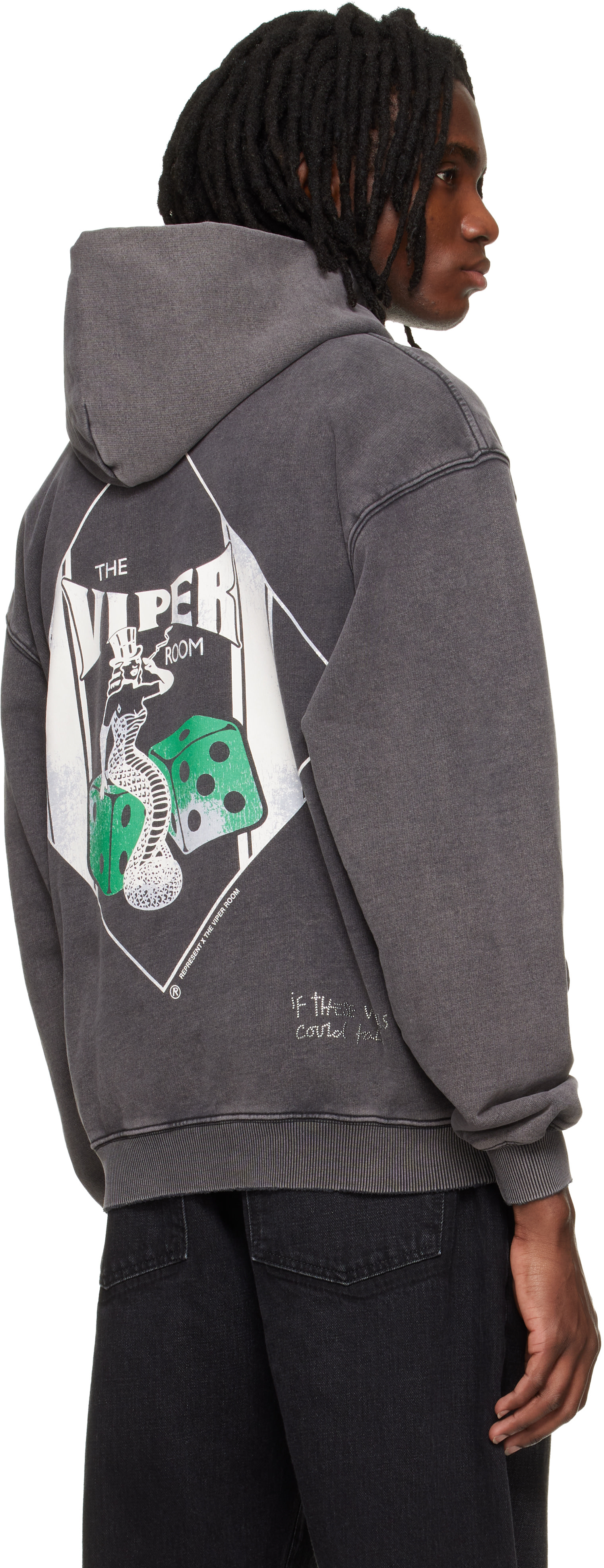 Represent - Pull à capuche Dice gris édition The Viper Room