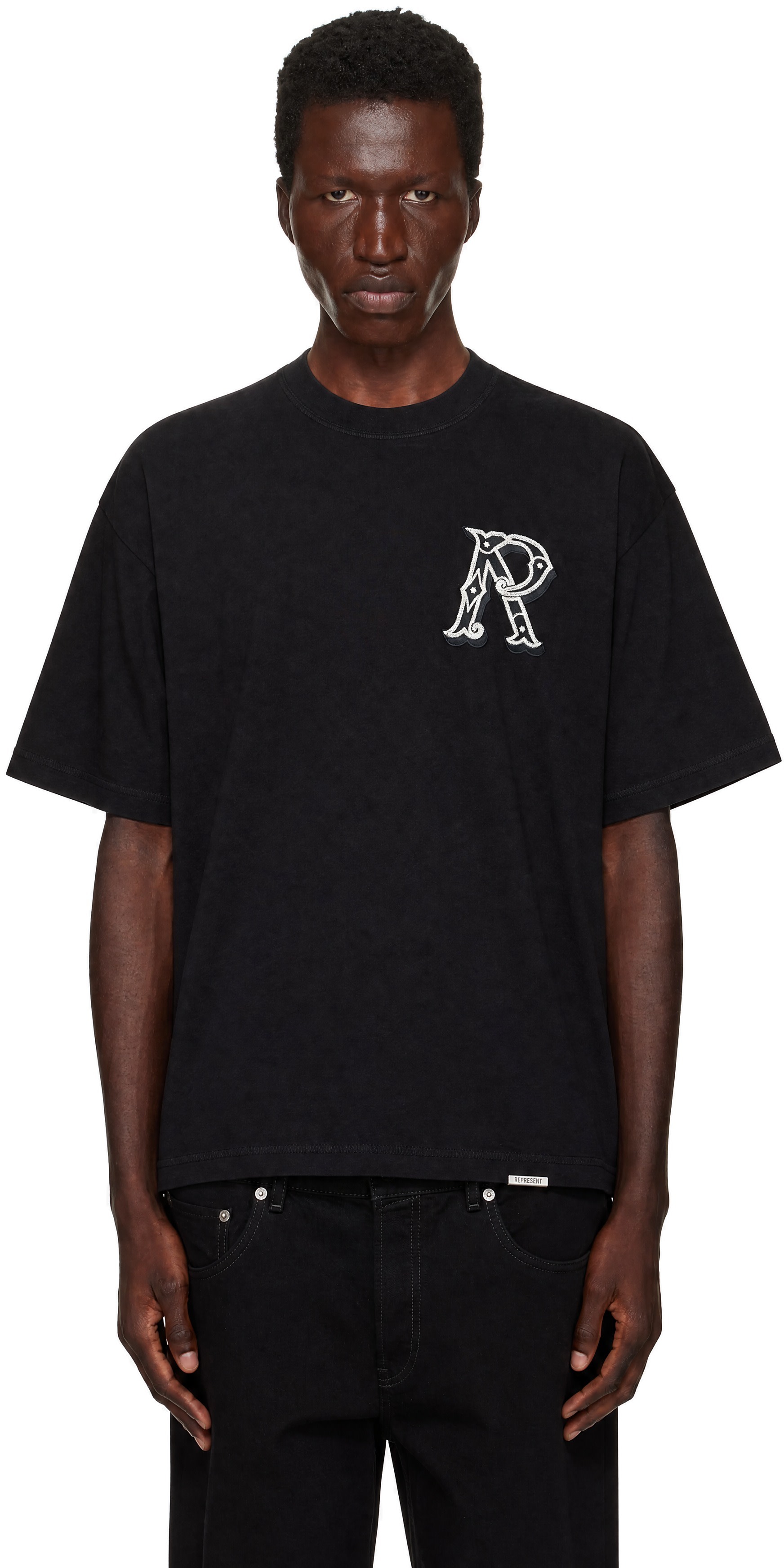 Represent - T-shirt noir à logo
