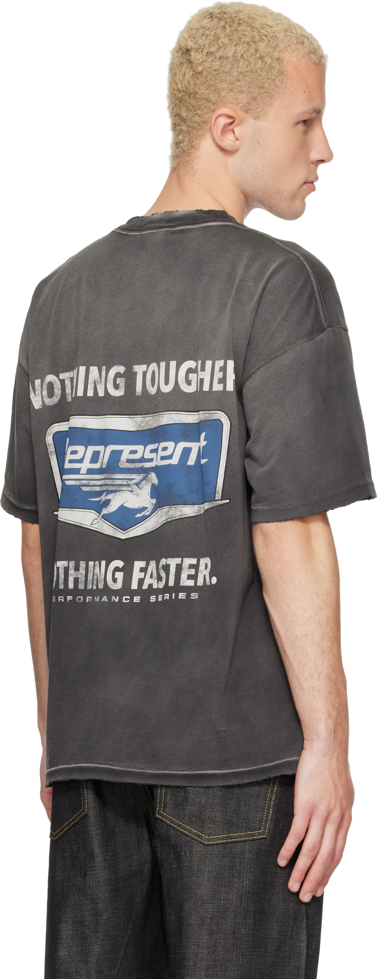 Represent - T-shirt Nothing Faster gris