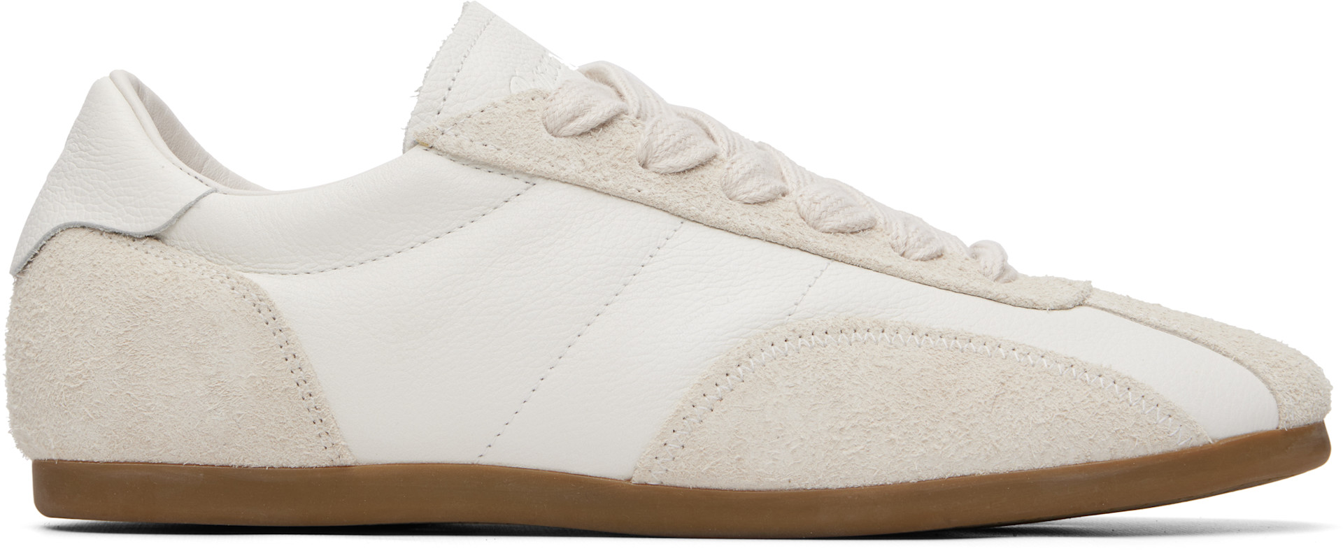 Represent - ホワイト Low-Pro Leather Suede スニーカー