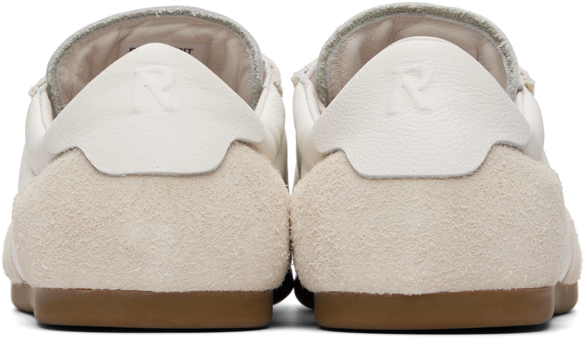 Represent - ホワイト Low-Pro Leather Suede スニーカー