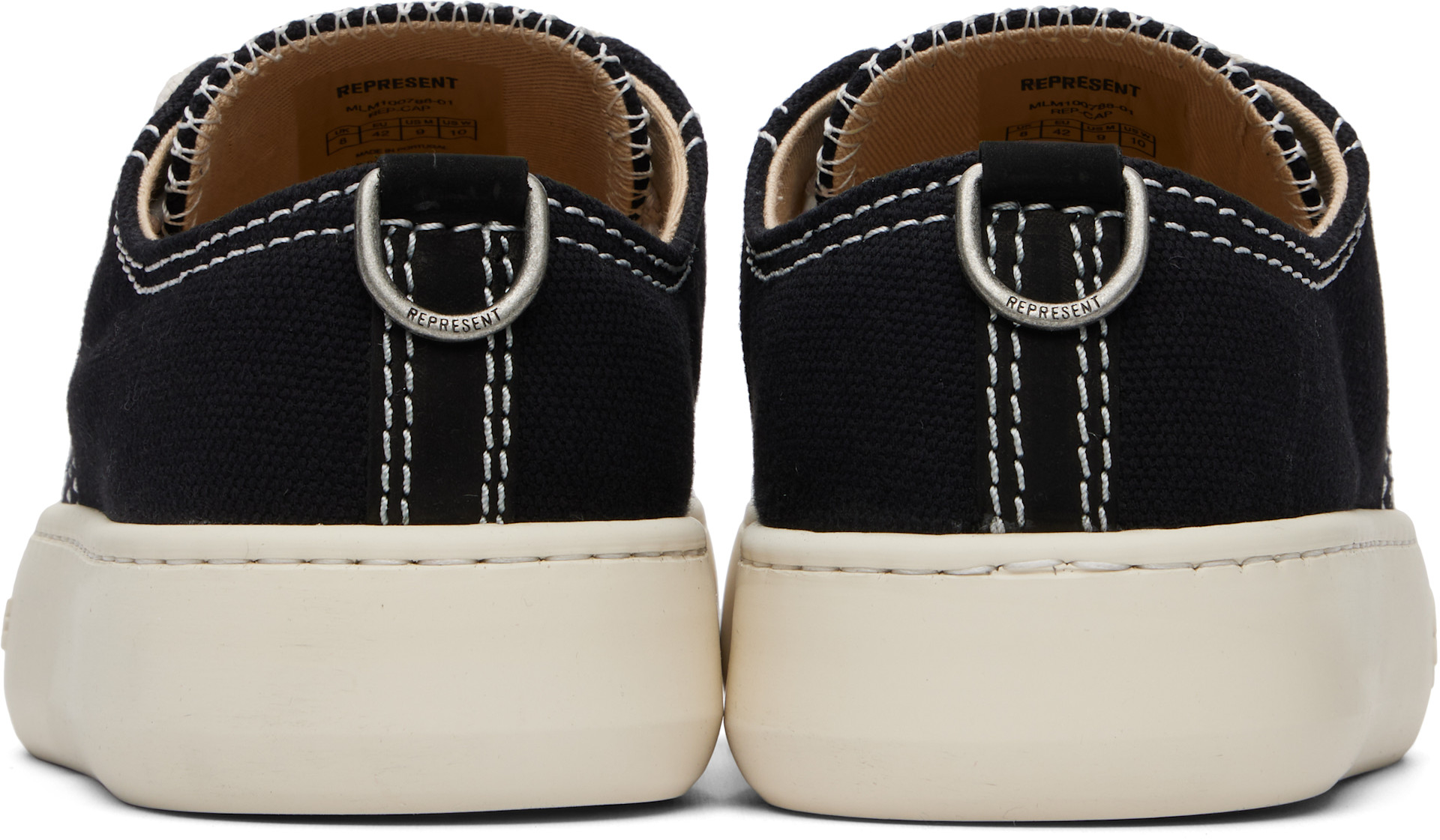 Represent - Baskets Rep-Cap noires