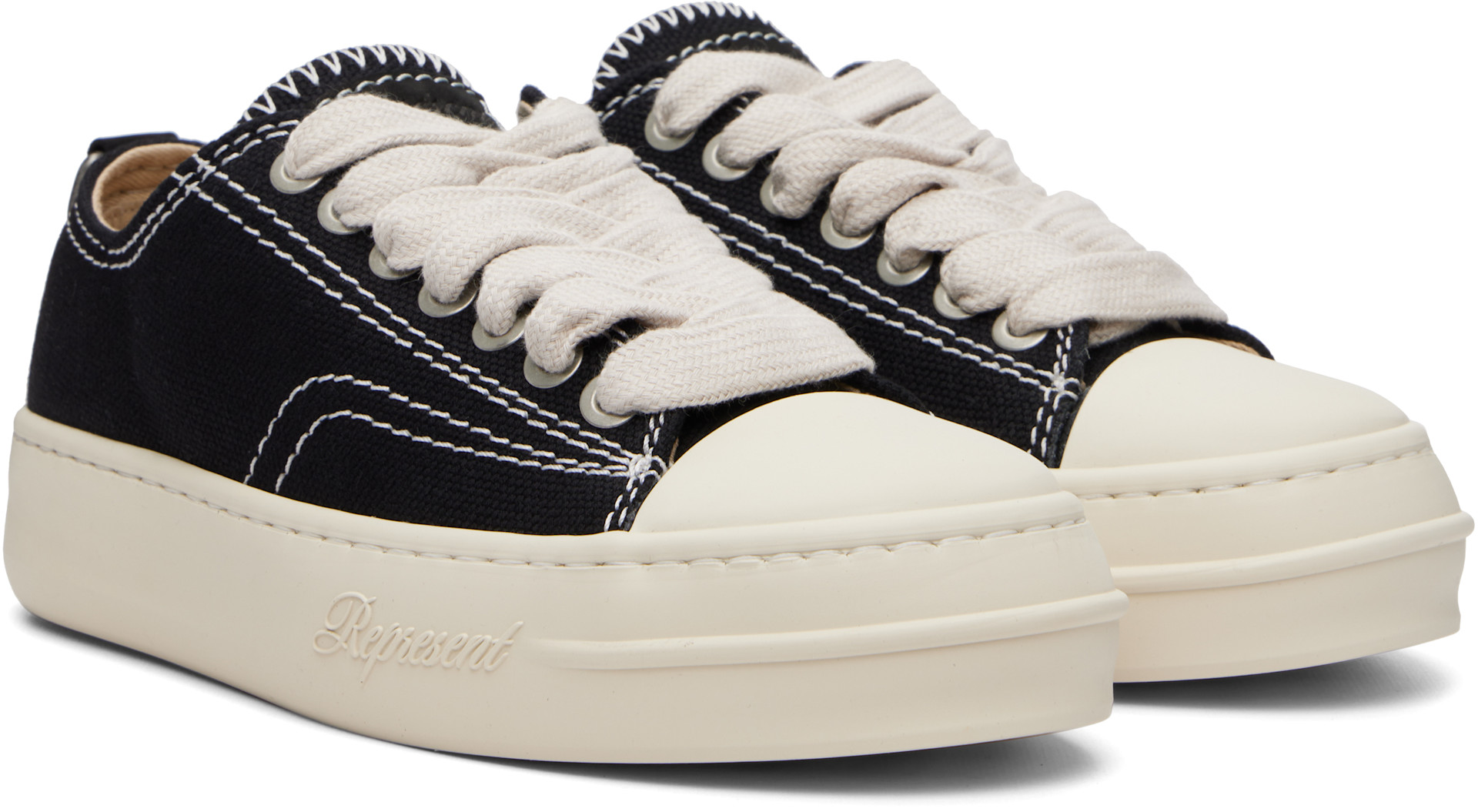 Represent - Baskets Rep-Cap noires